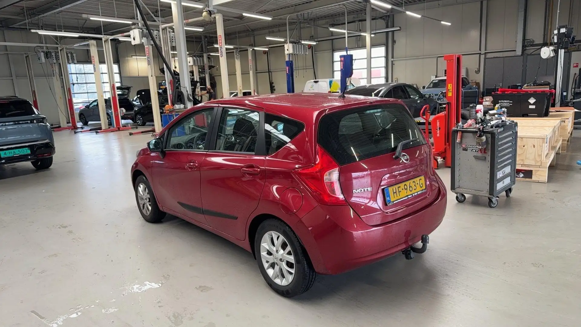 Nissan Note 1.2 Acenta Rood - 2
