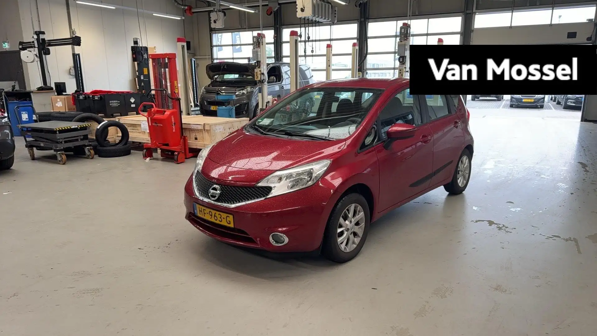Nissan Note 1.2 Acenta Rood - 1