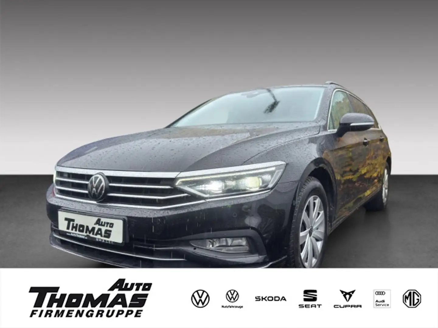 Volkswagen Passat Variant 2.0 TDI DSG Business Klima Zwart - 1