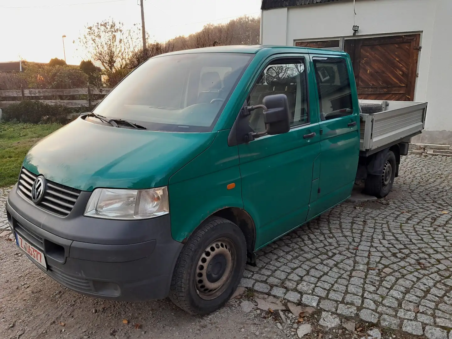 Volkswagen T5 Transporter Pritsche Doppelkabine 4Motion Verde - 2