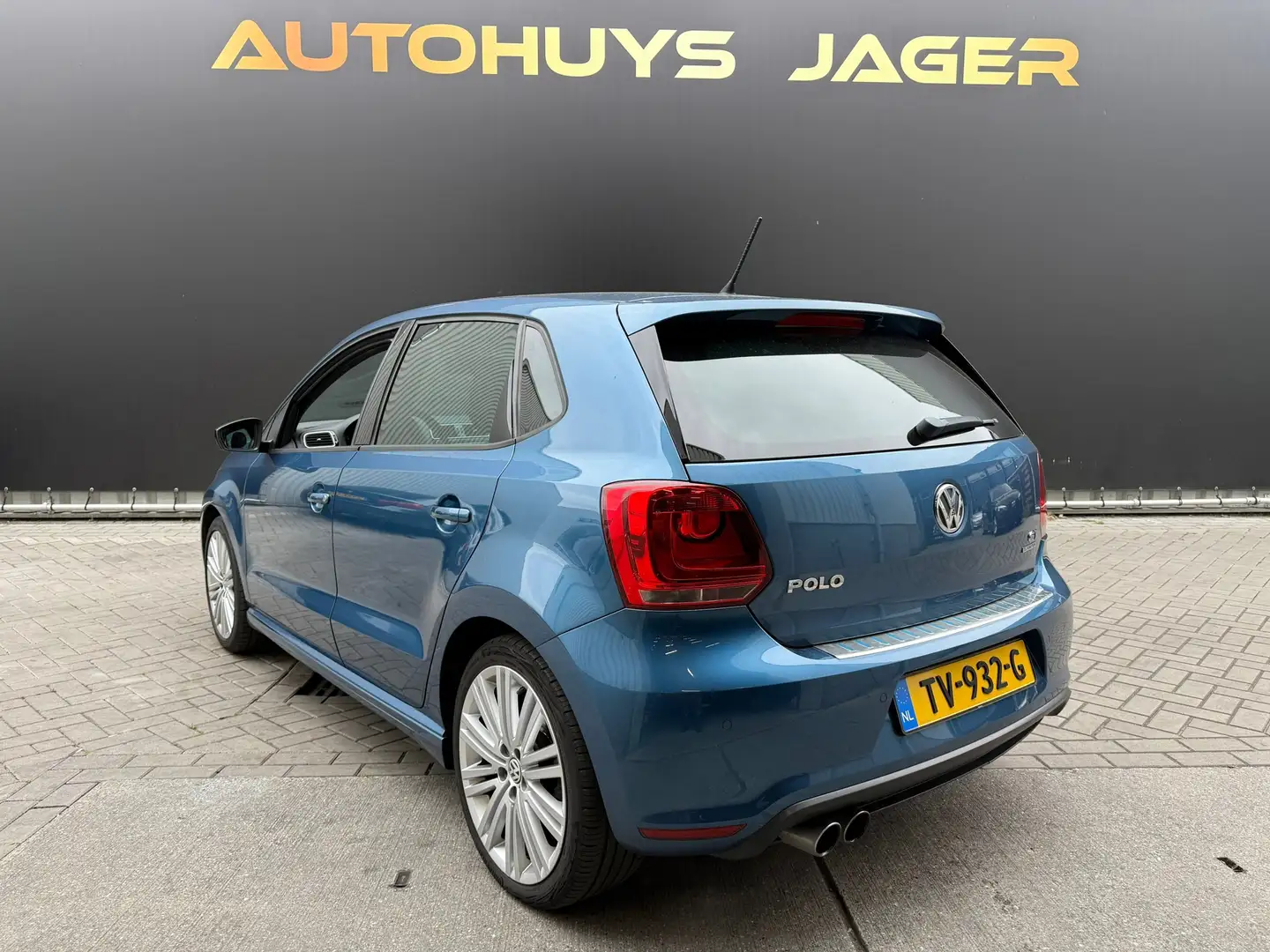 Volkswagen Polo 1.4 TSI BlueGT | Automaat | Blauw - 2