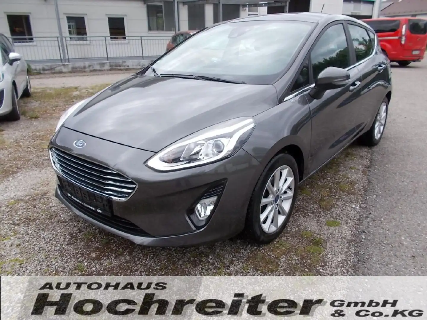 Ford Fiesta Titanium Gris - 1