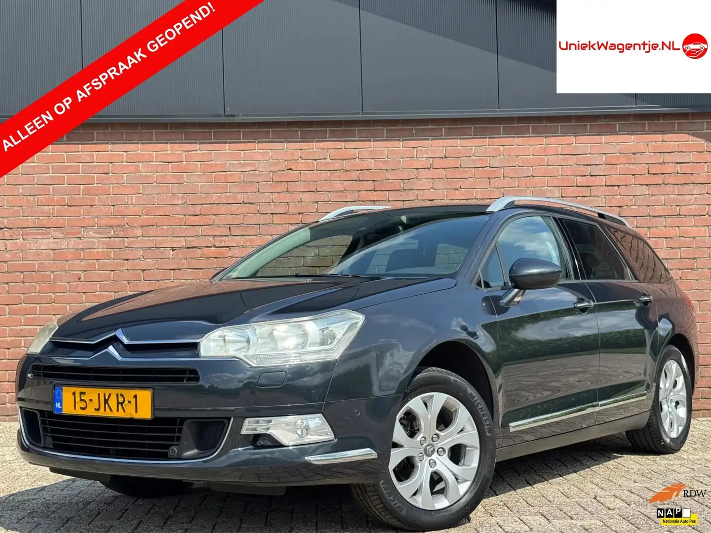 Citroen C5 Tourer 2.0 16V | NL-AUTO! | 1E EIG! | DEALER OH! Šedá - 1