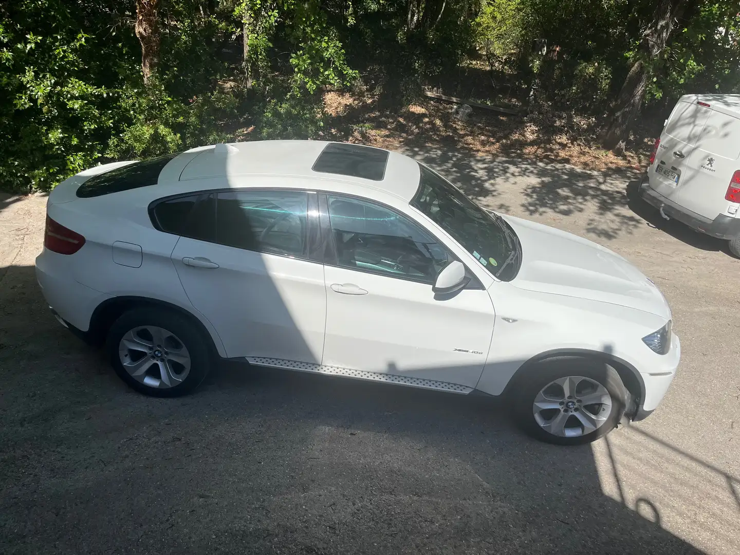 BMW X6 xDrive40d 306ch Luxe A Blanc - 1