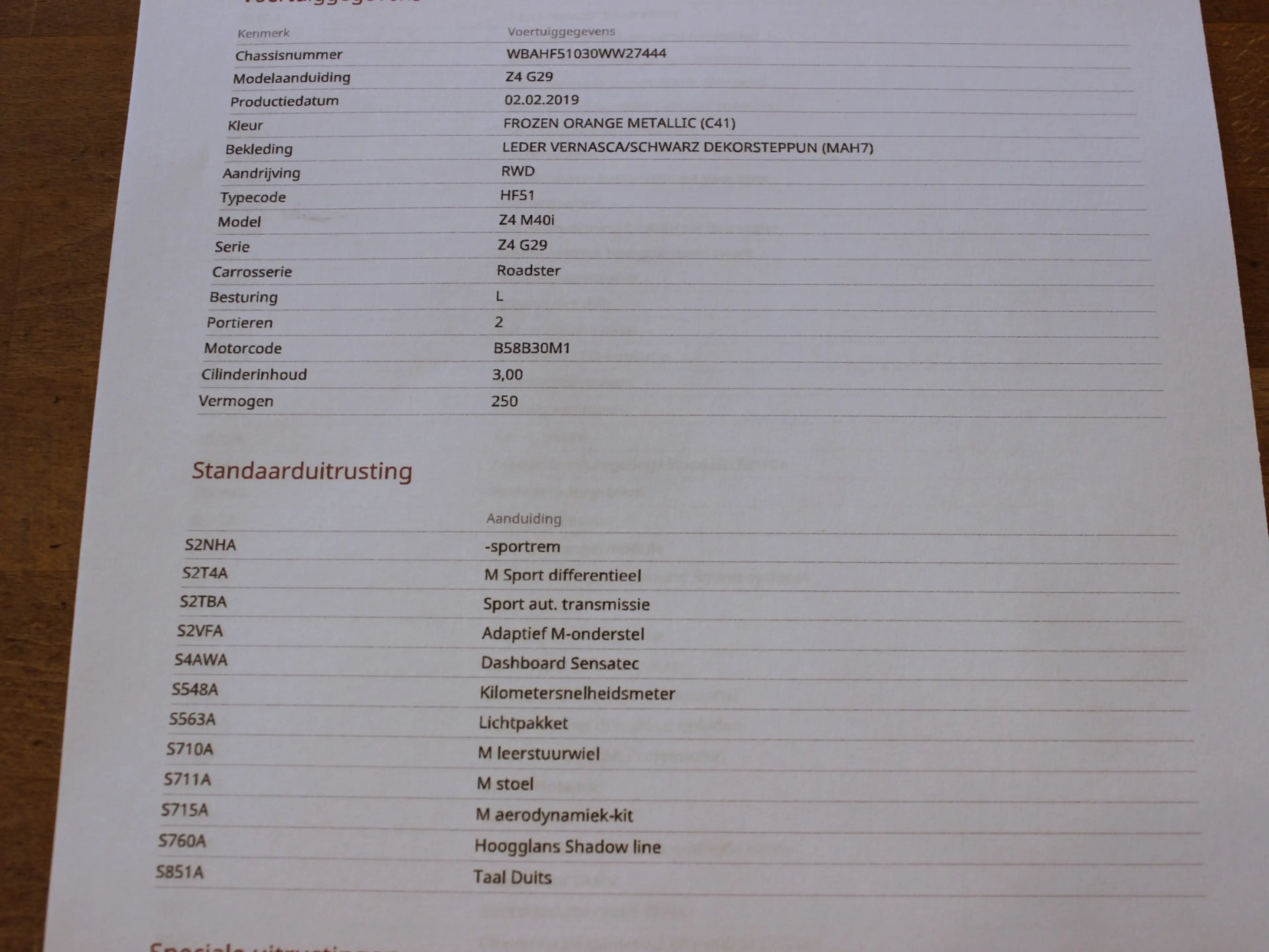 BMW Z4 Roadster M40i First Edition Frozen Orange — photo 20