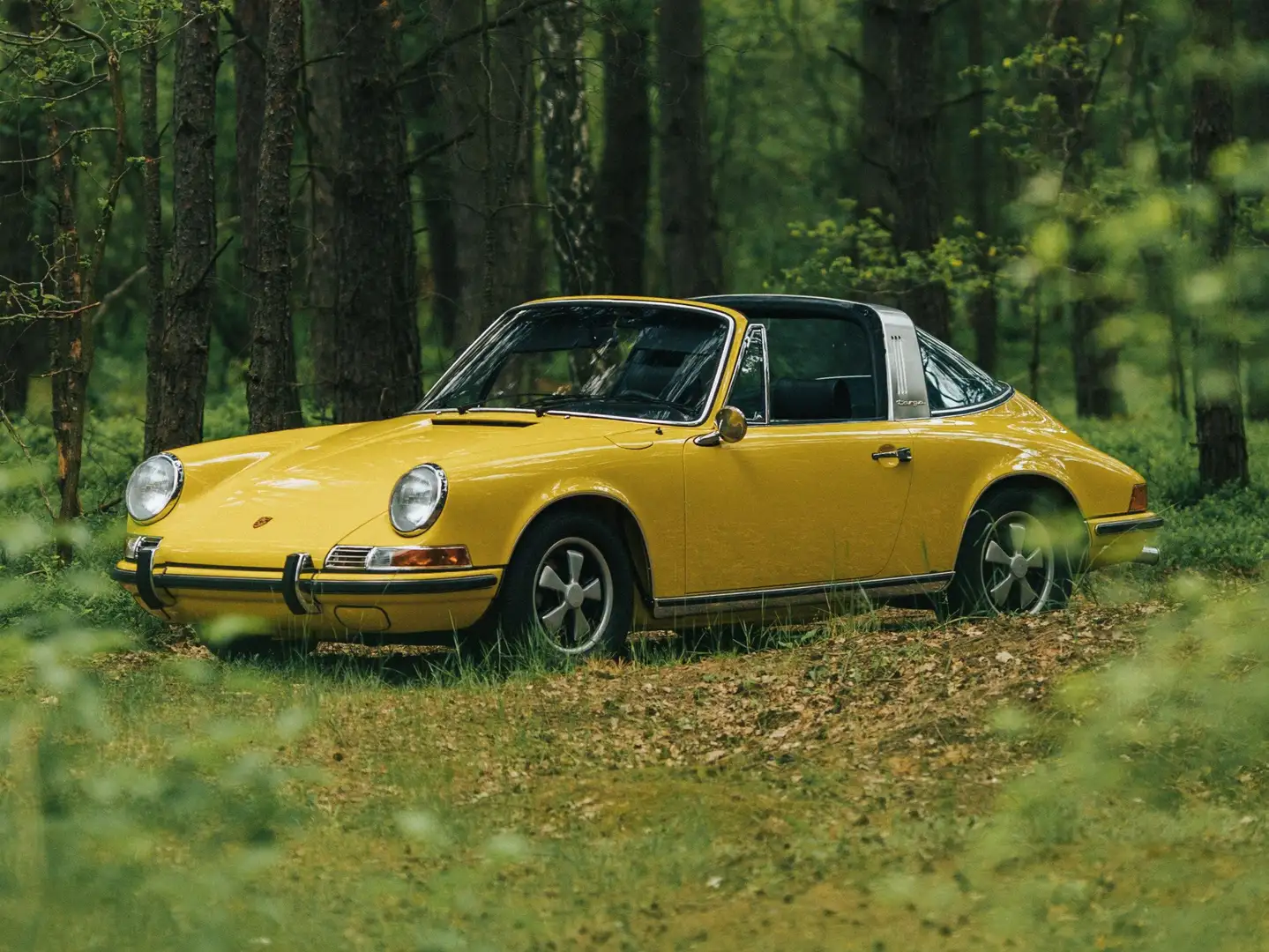 Porsche 911 E Targa Sportomatic Gelb - 1