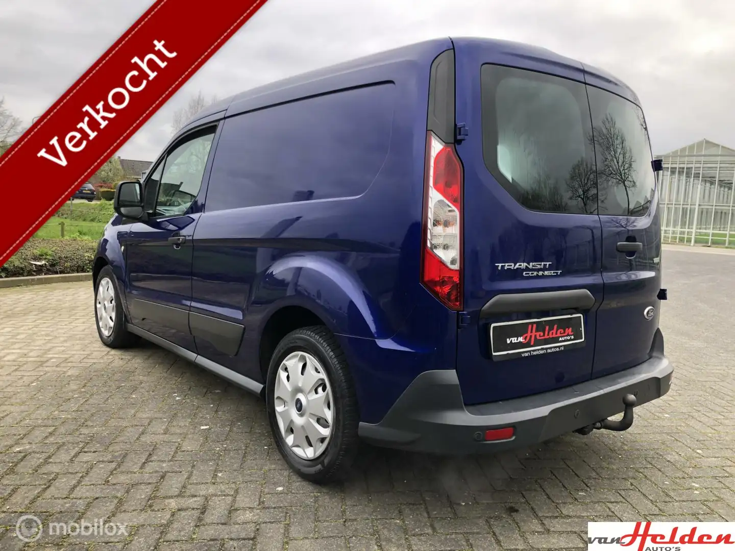 Ford Transit Connect .0 Ecoboost Benzine Bestel Airco Unieke kleur Schu Paars - 2