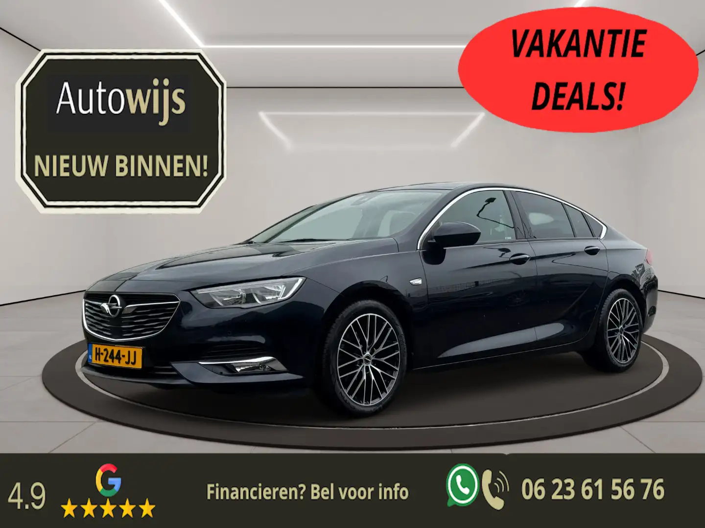 Opel Insignia Grand Sport 1.5 Turbo Innovation|AUT|Camera|Stuurv Blau - 1