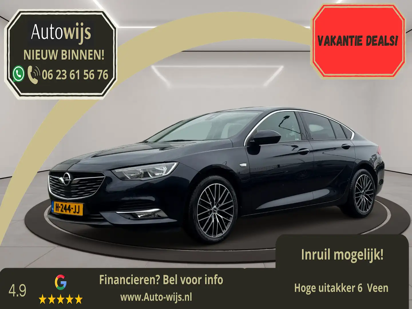 Opel Insignia Grand Sport 1.5 Turbo Innovation|AUT|Camera|Stuurv Bleu - 1