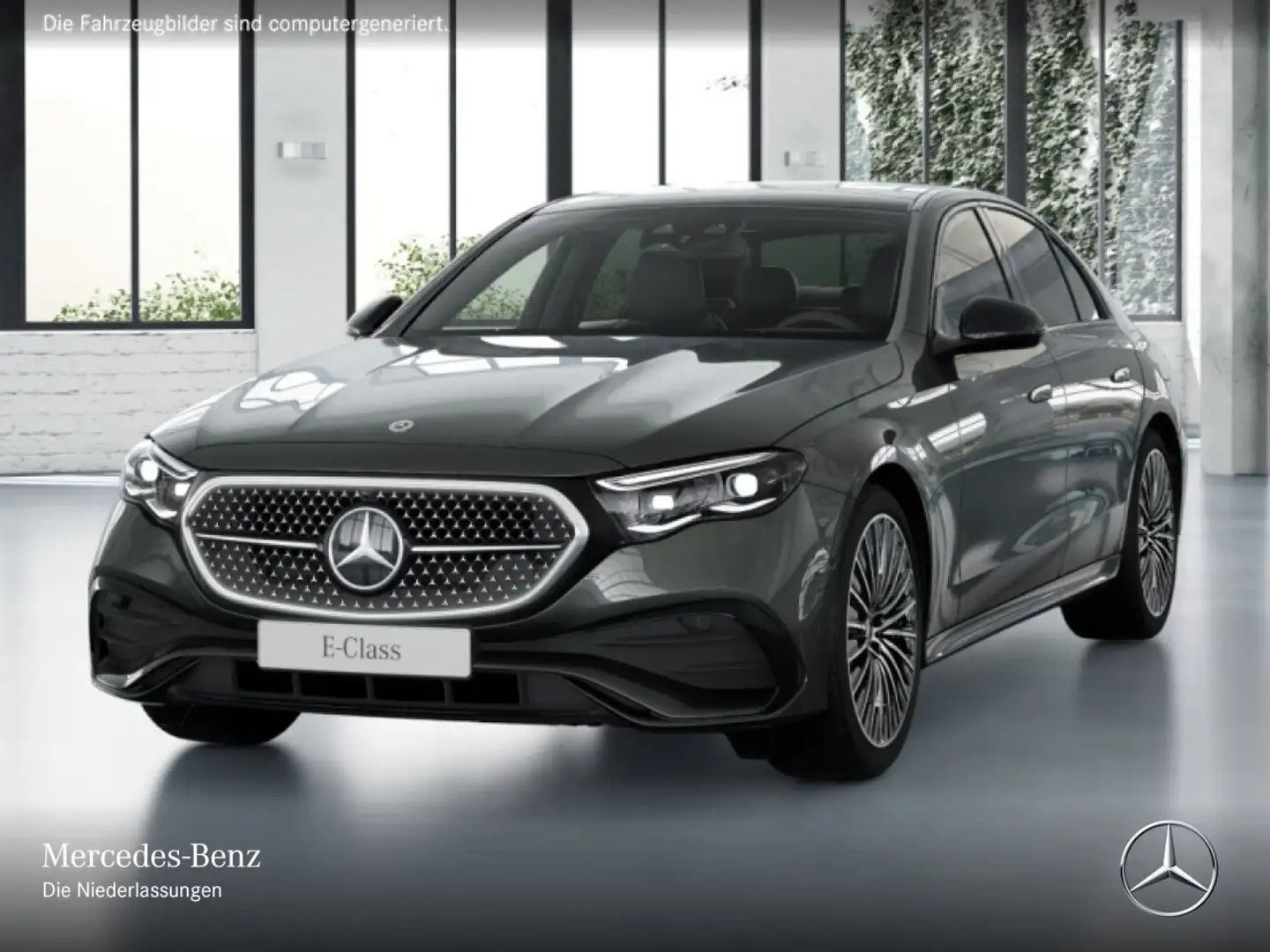 Mercedes-Benz E 300 de Hybrid Edition AMG-Line Fahrass 360° Pano Gris - 2
