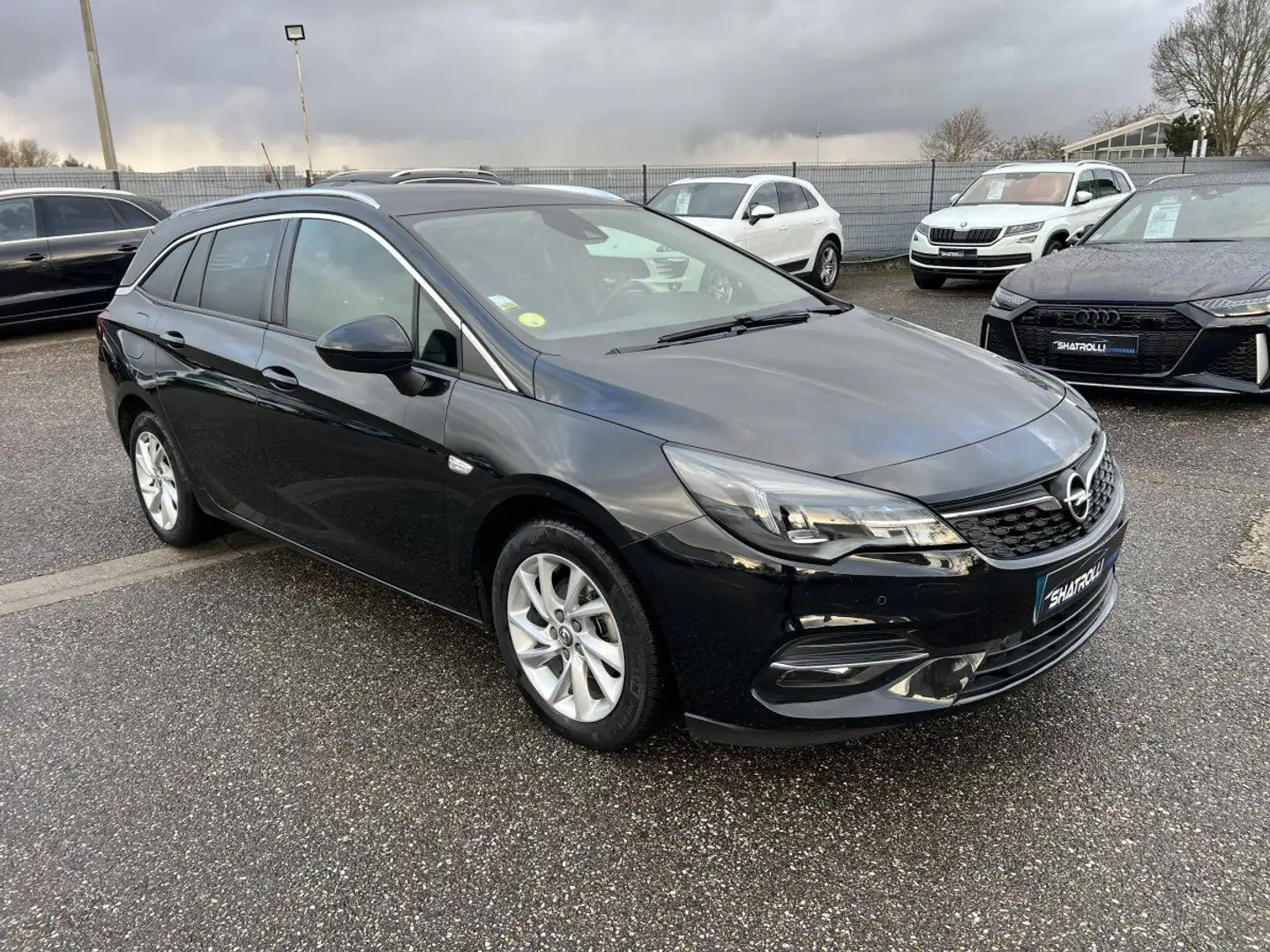 Opel Astra sports tourer 1.5 D 122ch Elegance BVA9 GPS Caméra MoteurNEUF Garantie2ans TVA20% Noir - 2