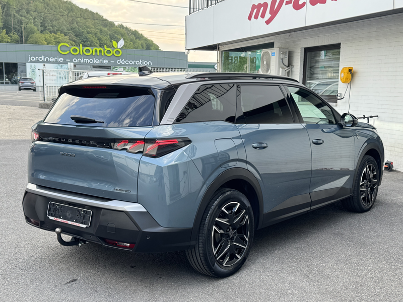 Peugeot 5008 1.2 TURBO MHEV HYBRIDE ESSENCE-ELECTRIQUE GT-LINE DCT GPS CLIM CUIR XENON FULL OPTION — photo 9