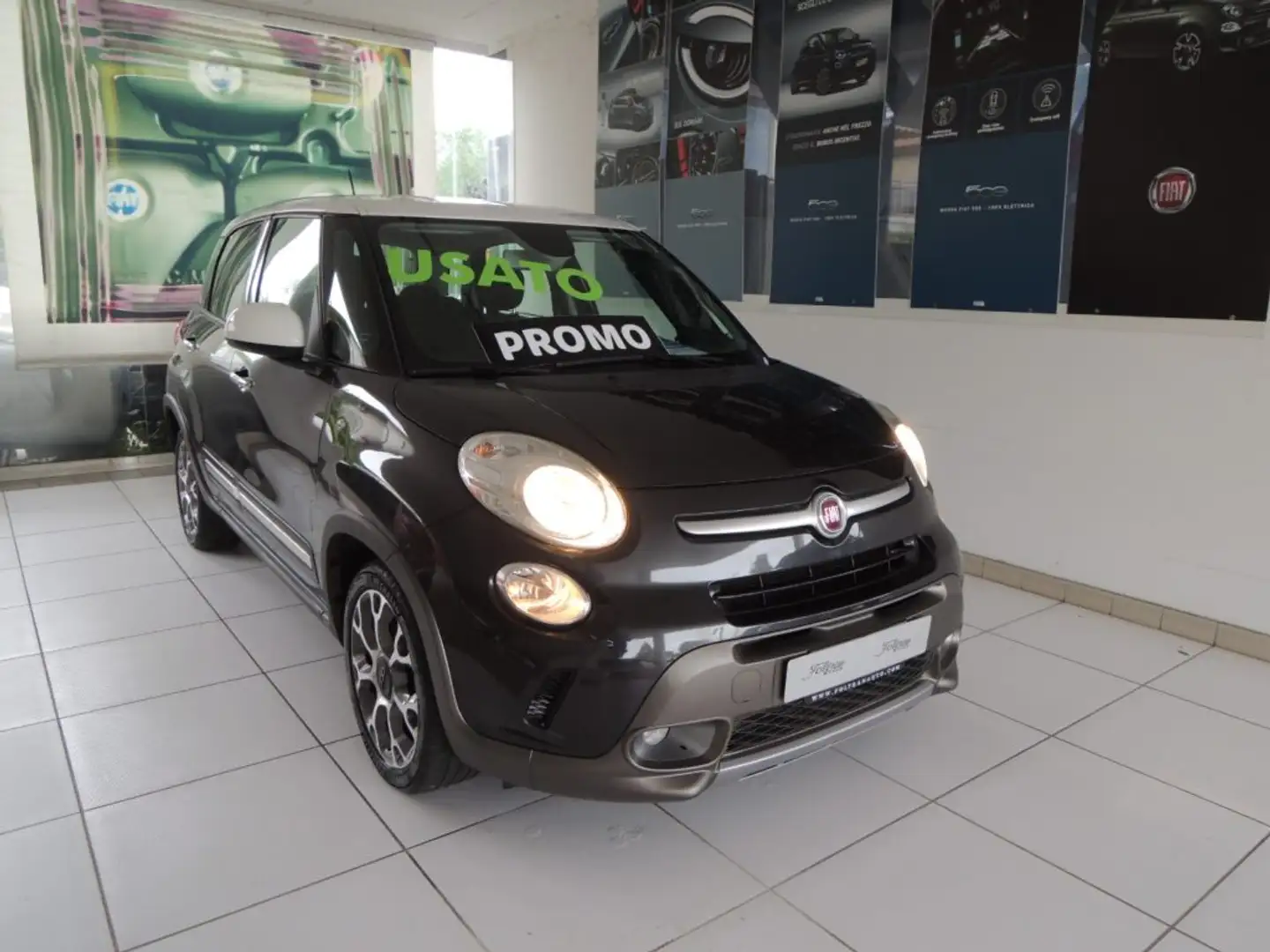 Fiat 500L 1.6 Multijet 120 CV Trekking Grigio - 1