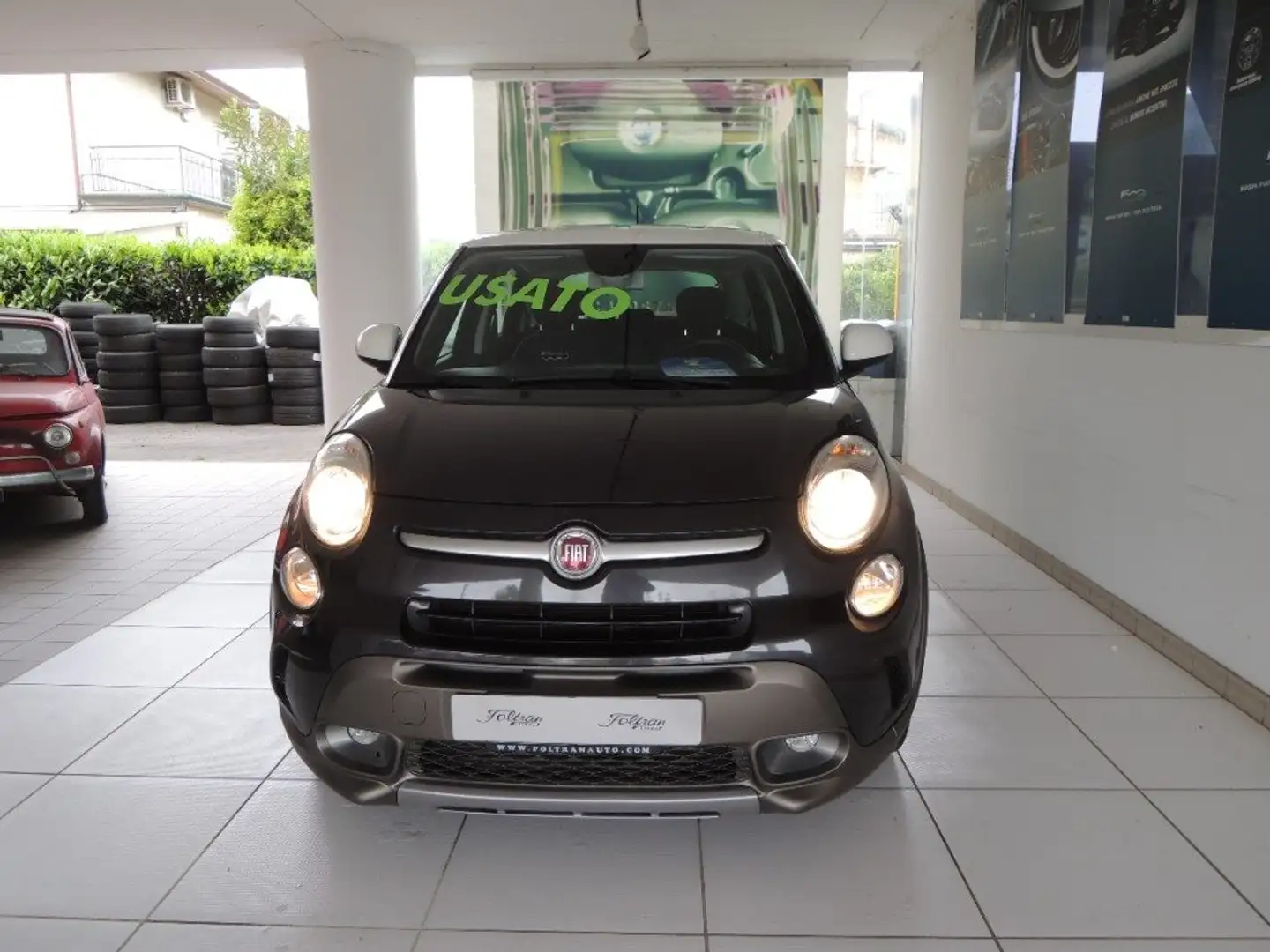 Fiat 500L 1.6 Multijet 120 CV Trekking Grigio - 2