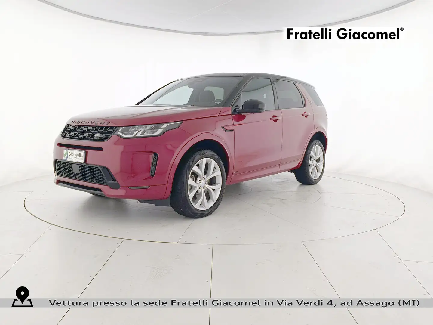 Land Rover Discovery Sport 2.0d td4 mhev r-dynamic se awd 163cv auto Rouge - 1