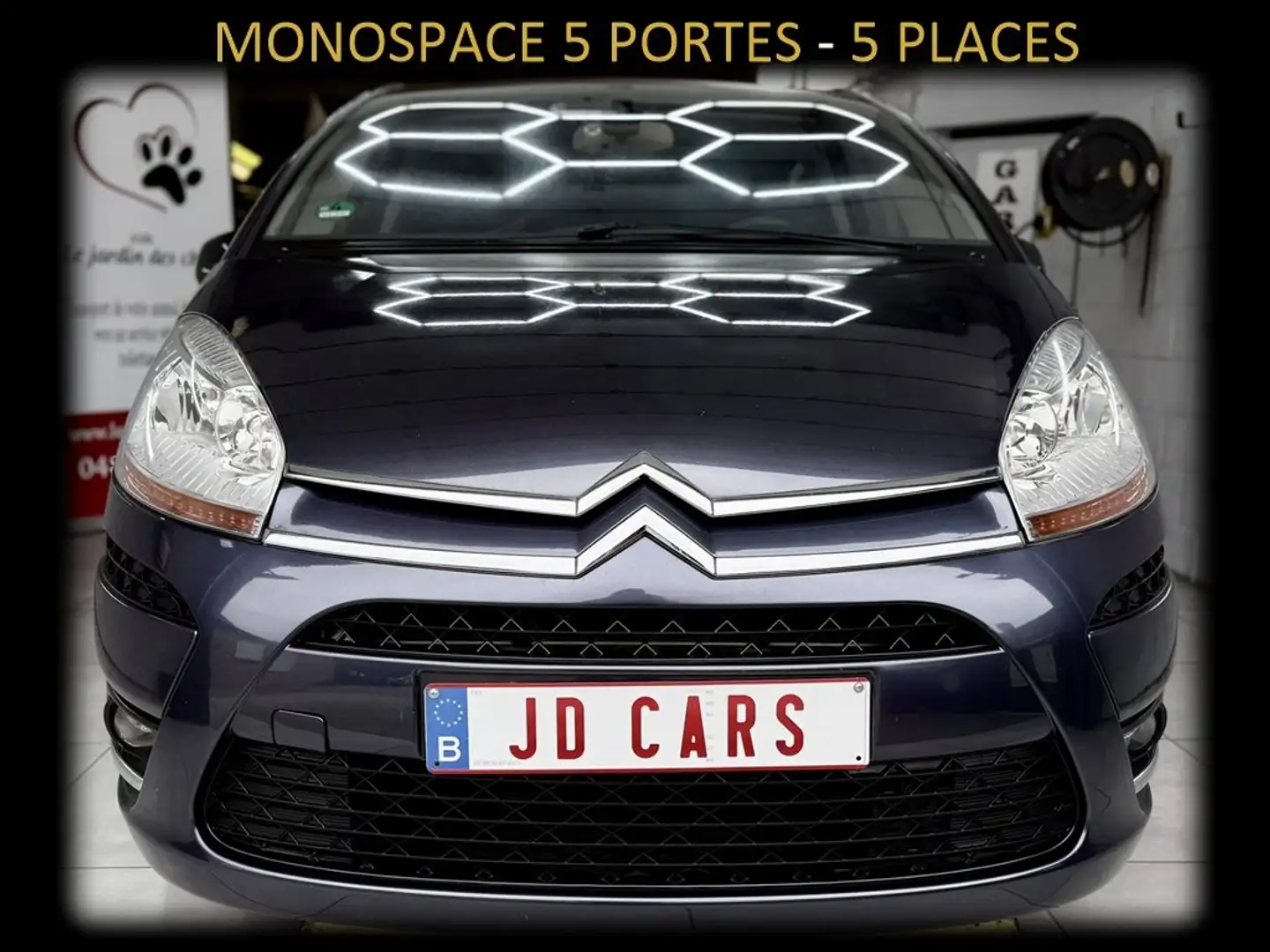 Citroen C4 Picasso 1.6HDi EXCLUSIVE‼️AUTOMATIQUE GARANTIE‼️ Gris - 2
