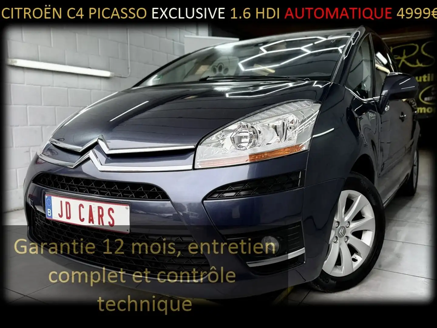 Citroen C4 Picasso 1.6HDi EXCLUSIVE‼️AUTOMATIQUE GARANTIE‼️ Gris - 1