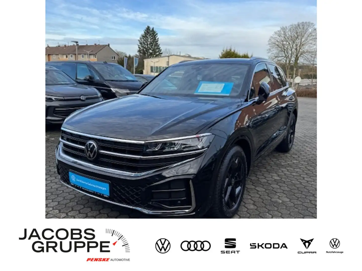 Volkswagen Touareg 3.0 TDI R-Line Navi*Leder*AHK*CAM 4Motion Schwarz - 1