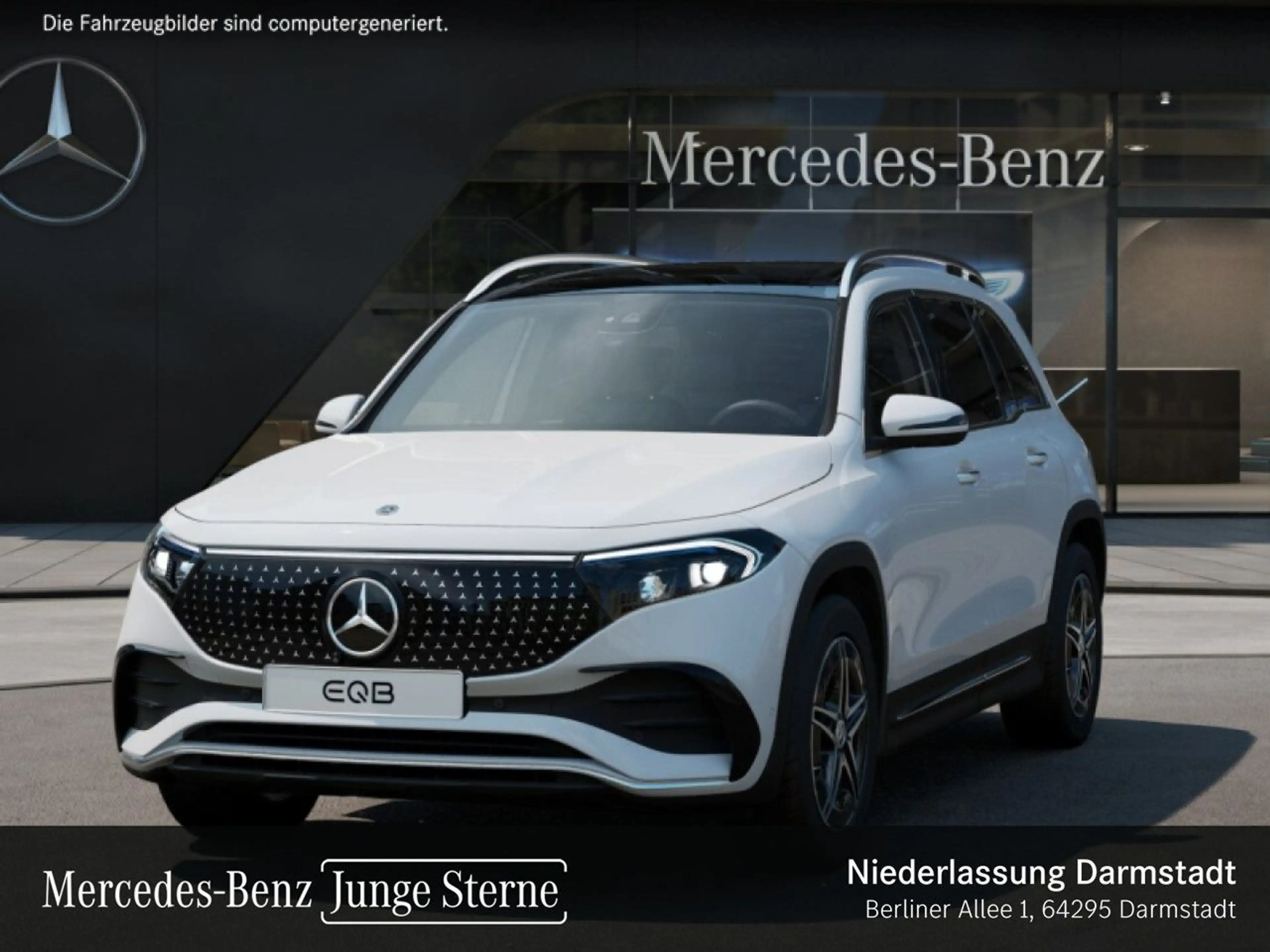 Mercedes-Benz EQB 300 4M AMG+PLUS-PAKET+AHK+PANO+360+KEYLESS — photo 2