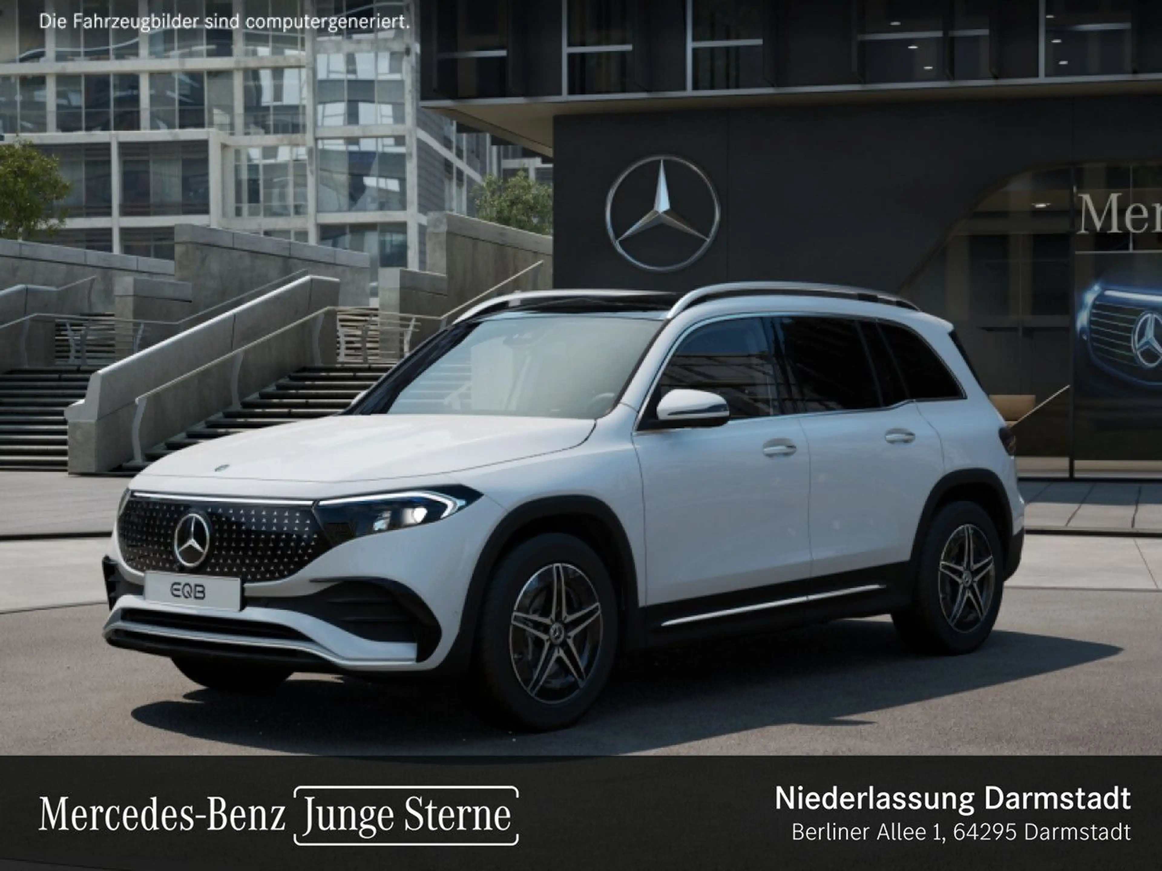 Mercedes-Benz EQB 300 4M AMG+PLUS-PAKET+AHK+PANO+360+KEYLESS — photo 14