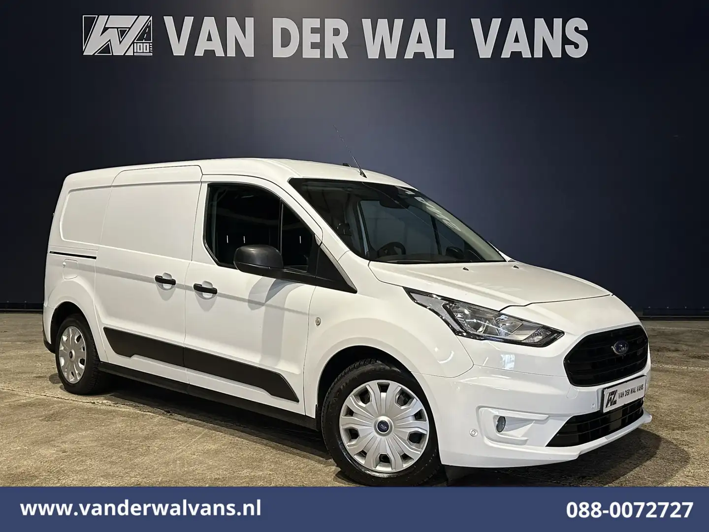 Ford Transit Connect 2.0 TDCI 120pk L2H1 Euro6 Airco | Camera | Navigat Blanc - 1