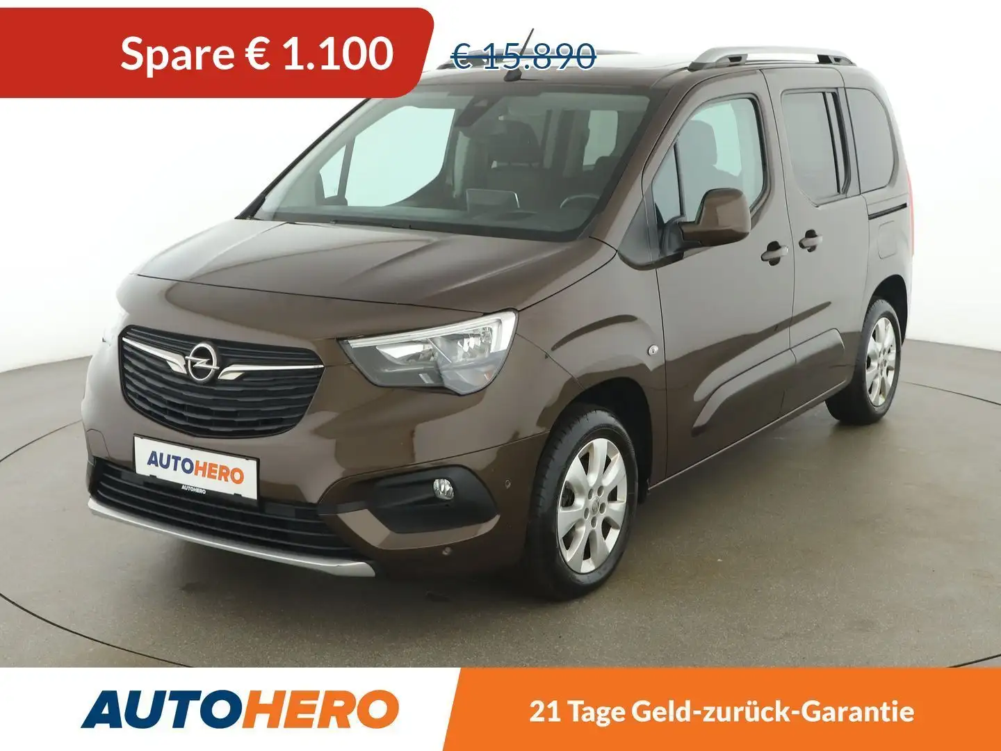 Opel Combo Life 1.5 CDTI INNOVATION *HUD*CAM*AHK*PANO*SPUR*TOT* Bruin - 1