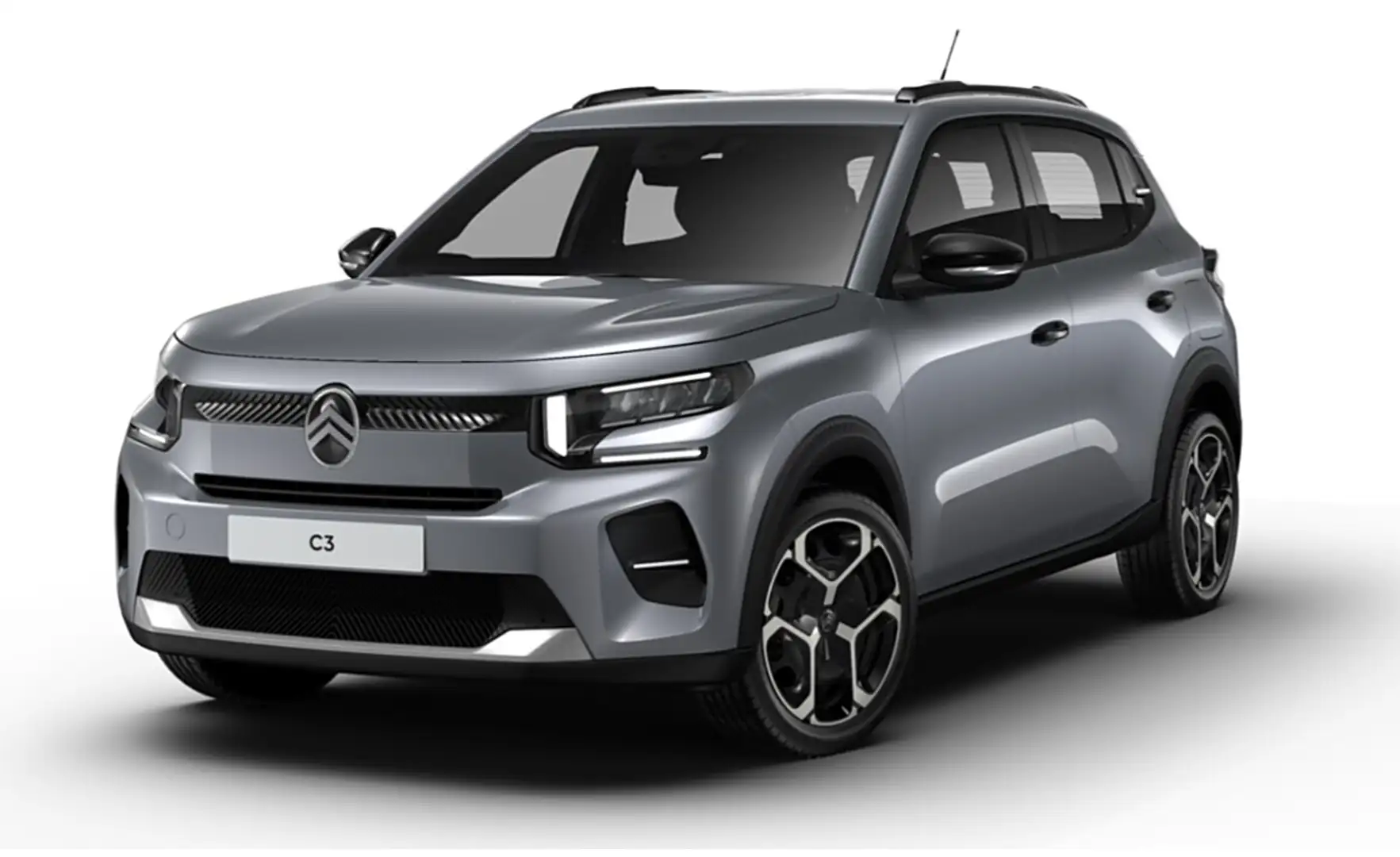Citroen C3 Turbo 100 S&S 6-Gang-Manuell Plus (C4861) Grau - 1