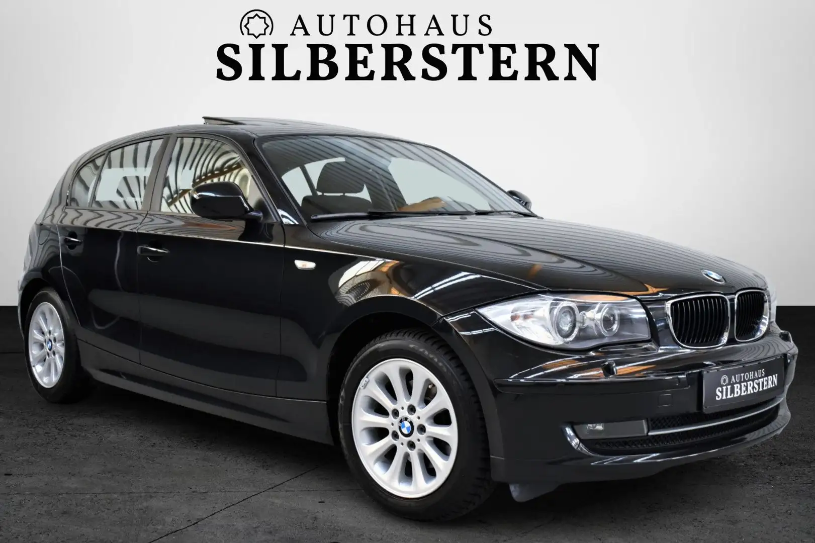 BMW 118 d+Xenon+Schiebedach+Sitzheizung+Klima+Navi Schwarz - 1