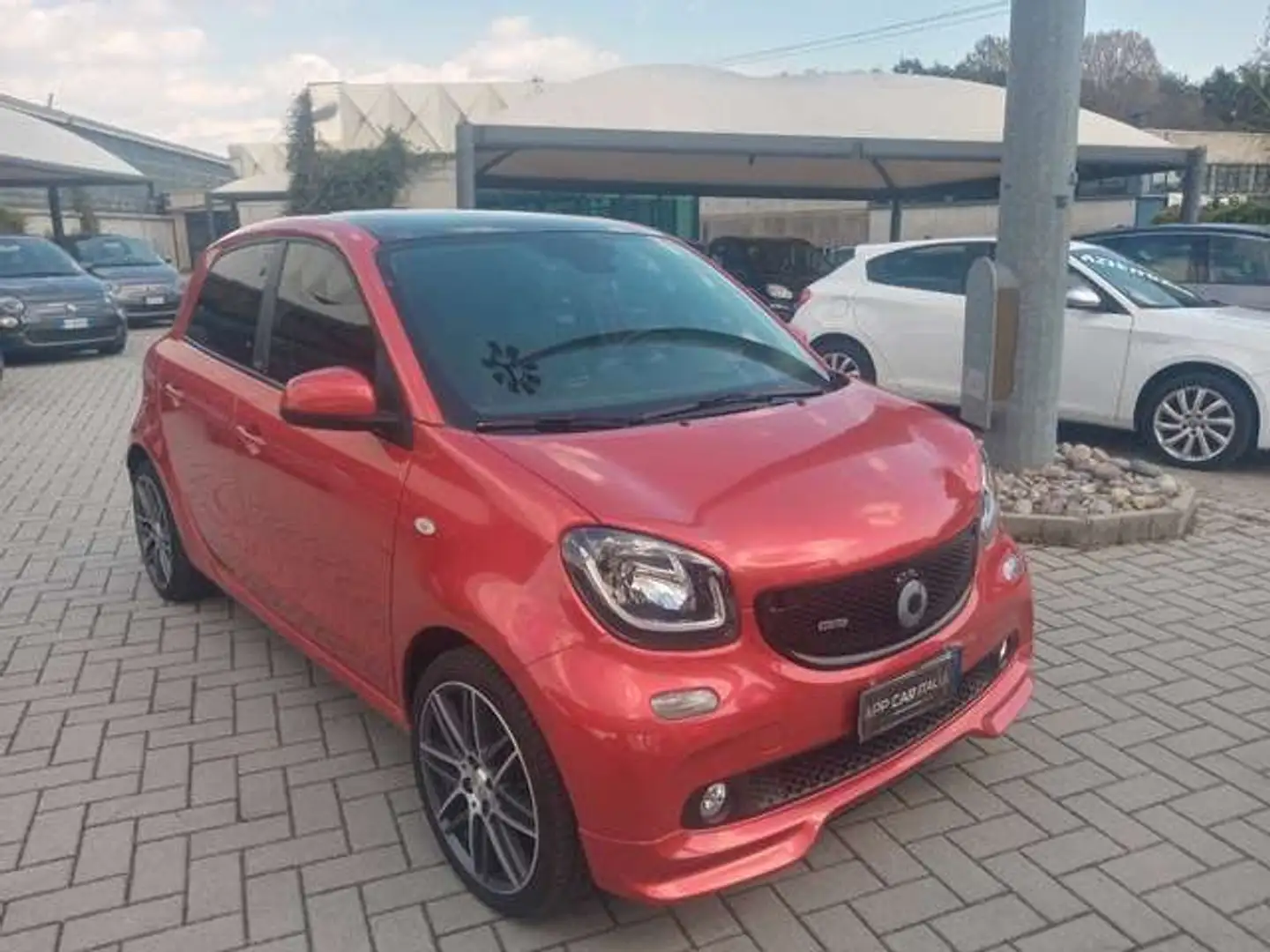 smart forFour 0.9 t Brabus 109cv twinamic Rood - 2