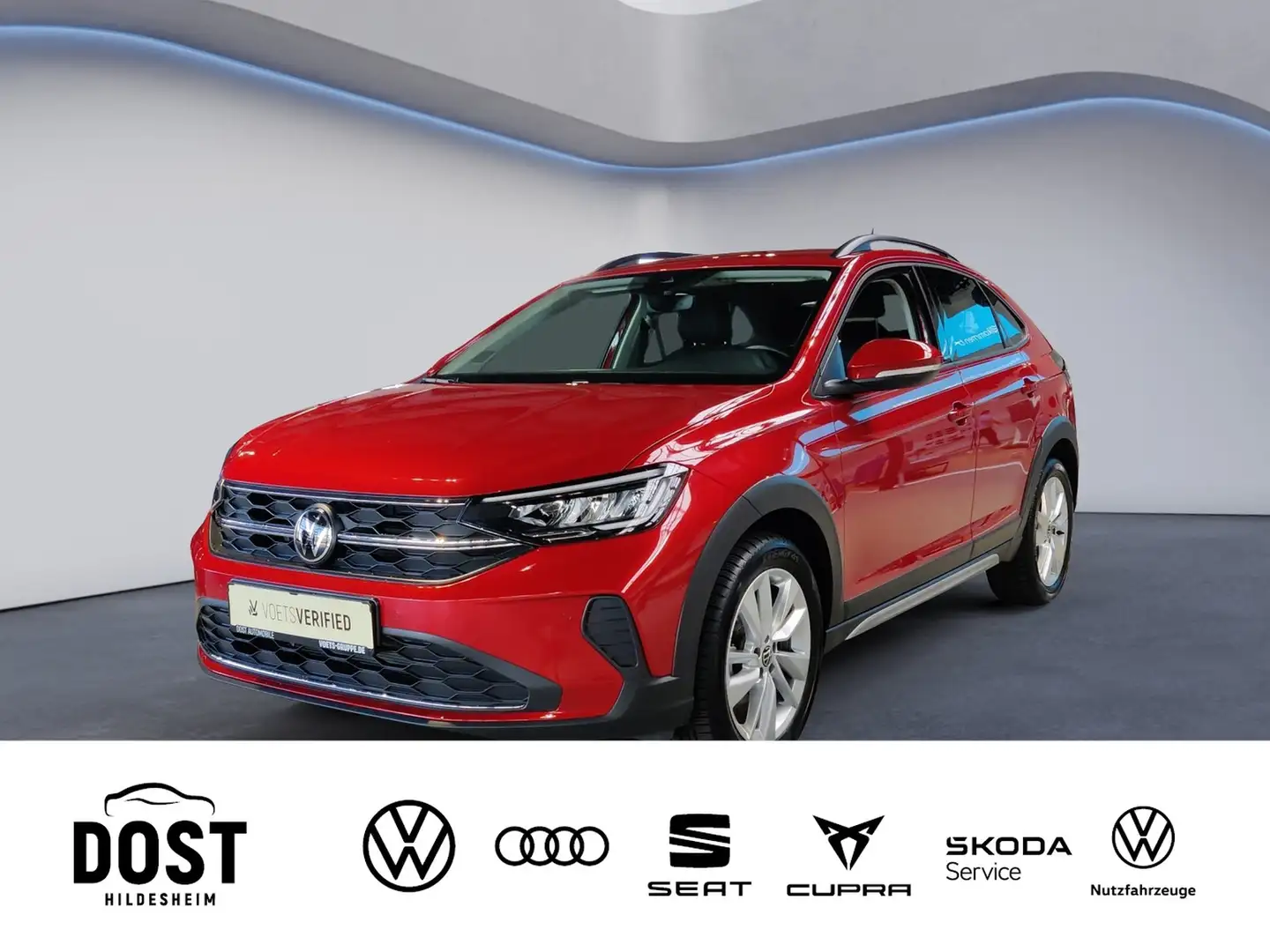 Volkswagen Taigo Life 1.0 TSI DSG Move NAVI+PDC+SHZ Rot - 1