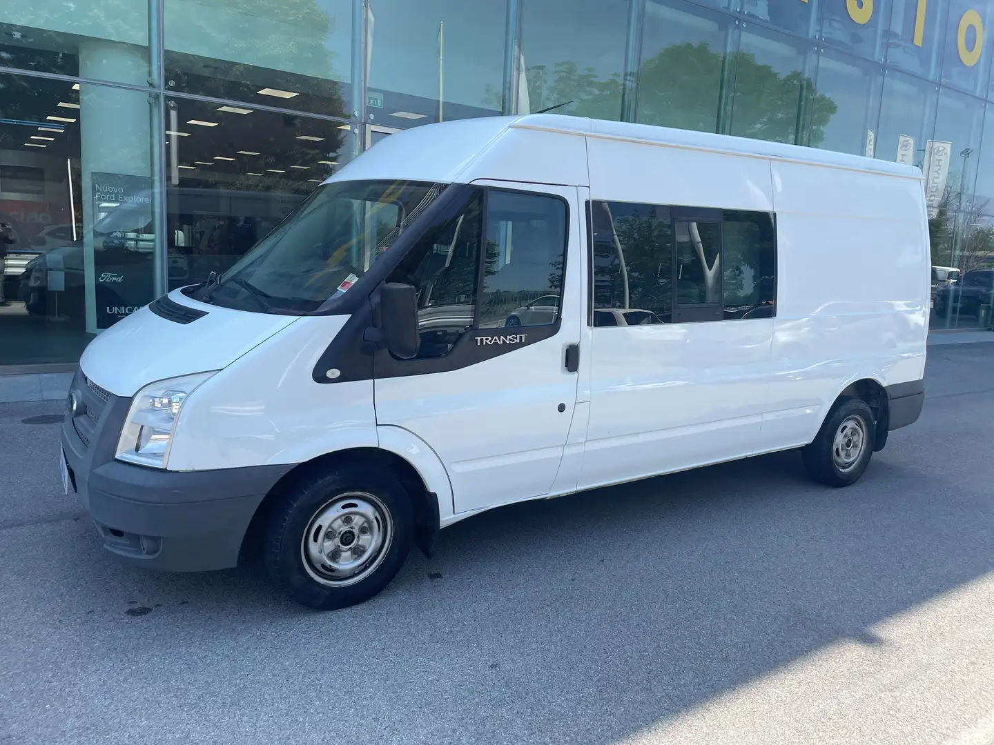 Ford Transit VAN DOPPIA CABINA 300L 2.2TDCI 125CV 6P. Bianco - 2