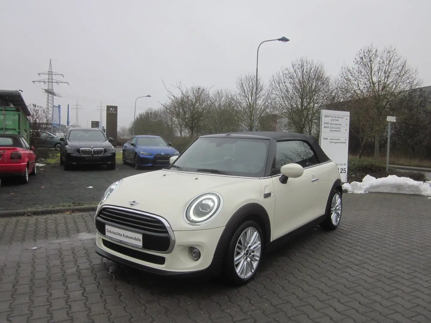 MINI Cooper Cabrio Cooper CABRIO CHILI II DKG NAVI LED HUD GRA RFK PD Weiß - 1