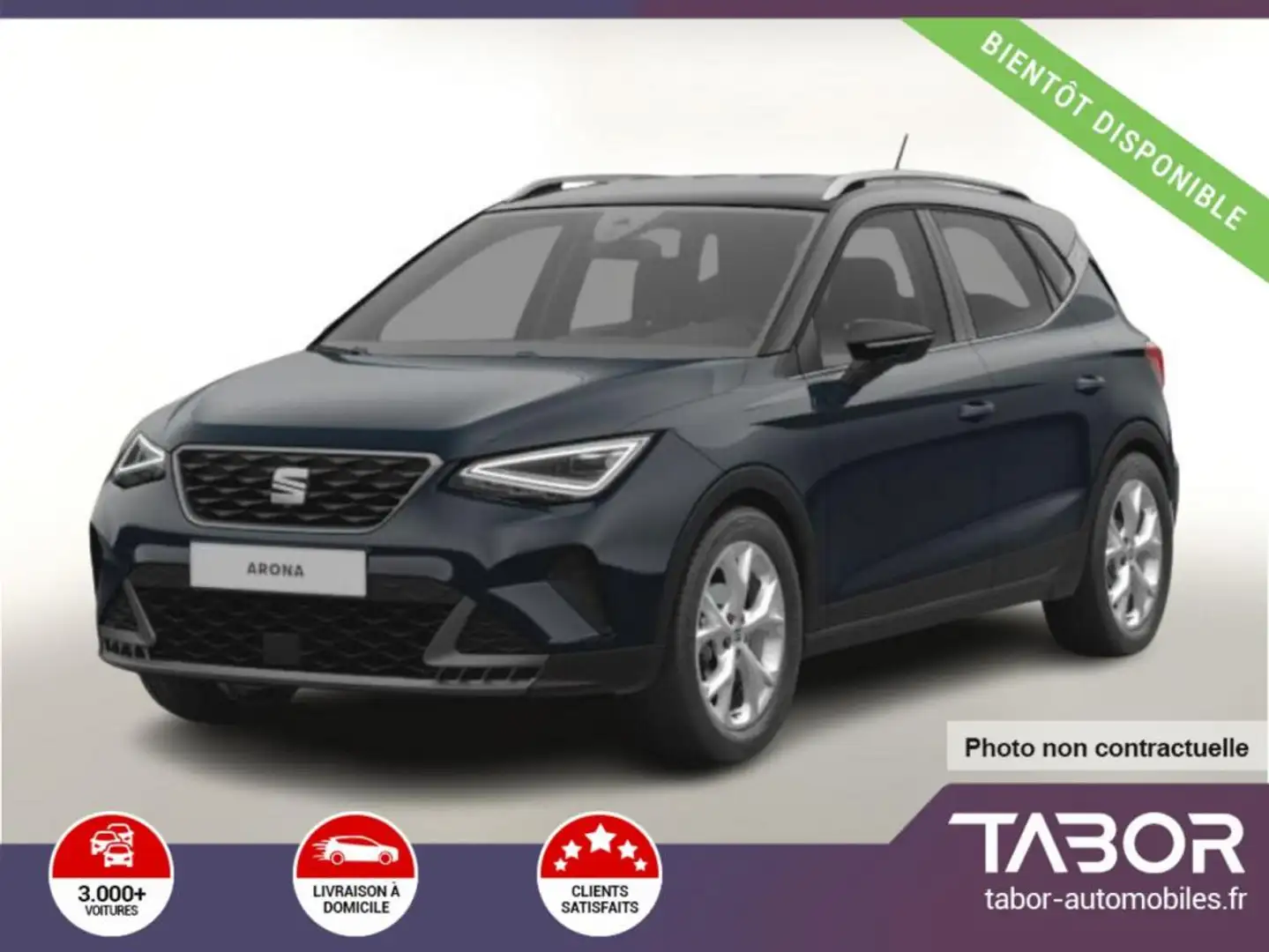 SEAT Arona 1.0 TSI 116 DSG FR VollLED cam Bleu - 1