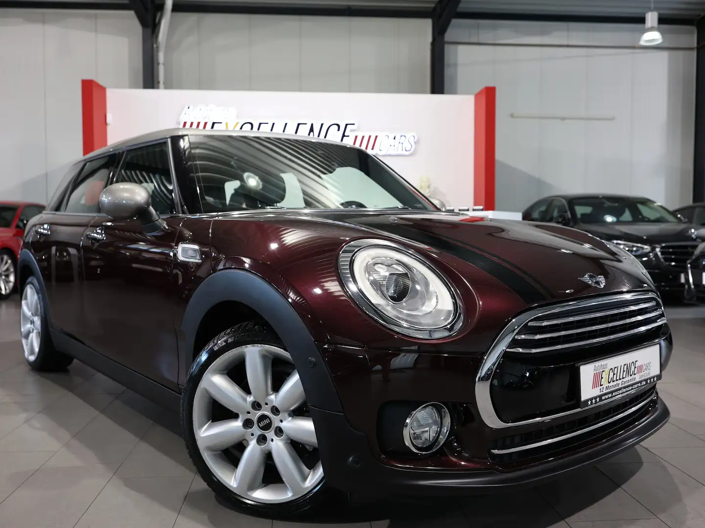 MINI Cooper Clubman CHILLI II / LED, HEAD-UP, LEDER Rouge - 1