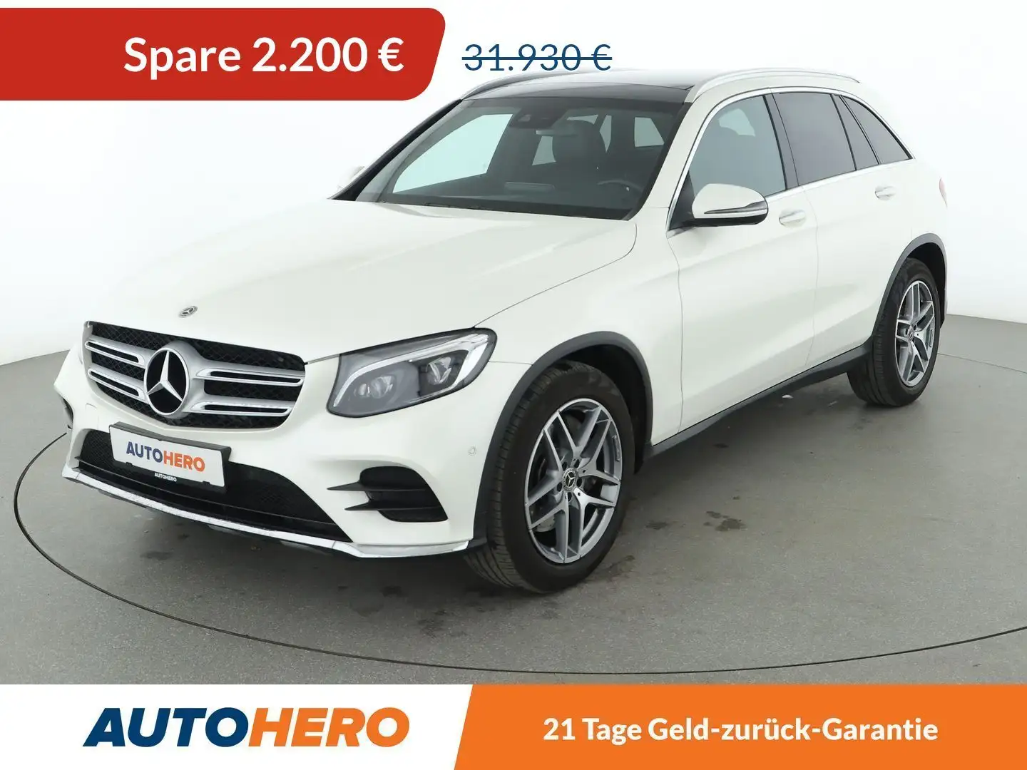 Mercedes-Benz GLC 220 GLC 220 4Matic AMG Line Aut.*NAVI*TEMPO*CAM*PDC* Weiß - 1