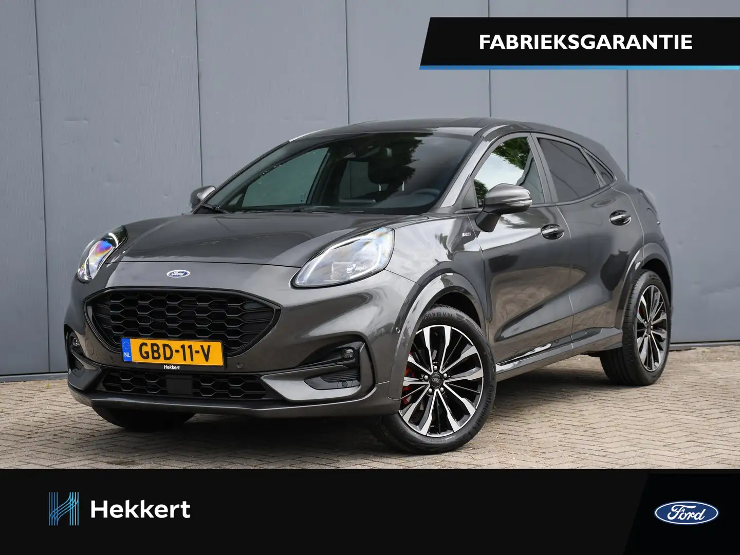 Ford Puma ST-Line X 1.0 EcoBoost Hybrid 155pk WINTER PACK | Grijs - 1