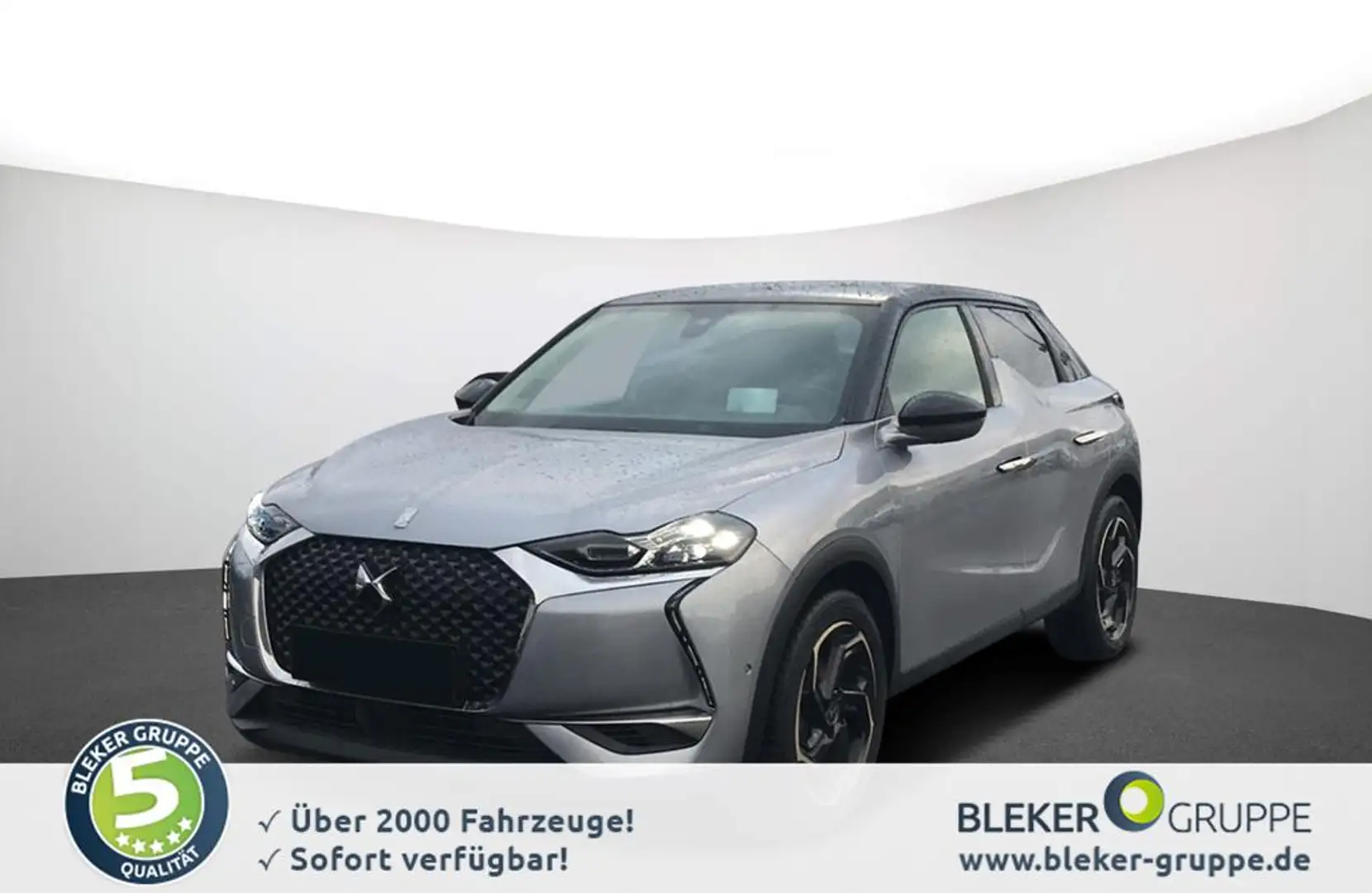 DS Automobiles DS 3 Crossback PureTech 100 So Chic Сірий - 1