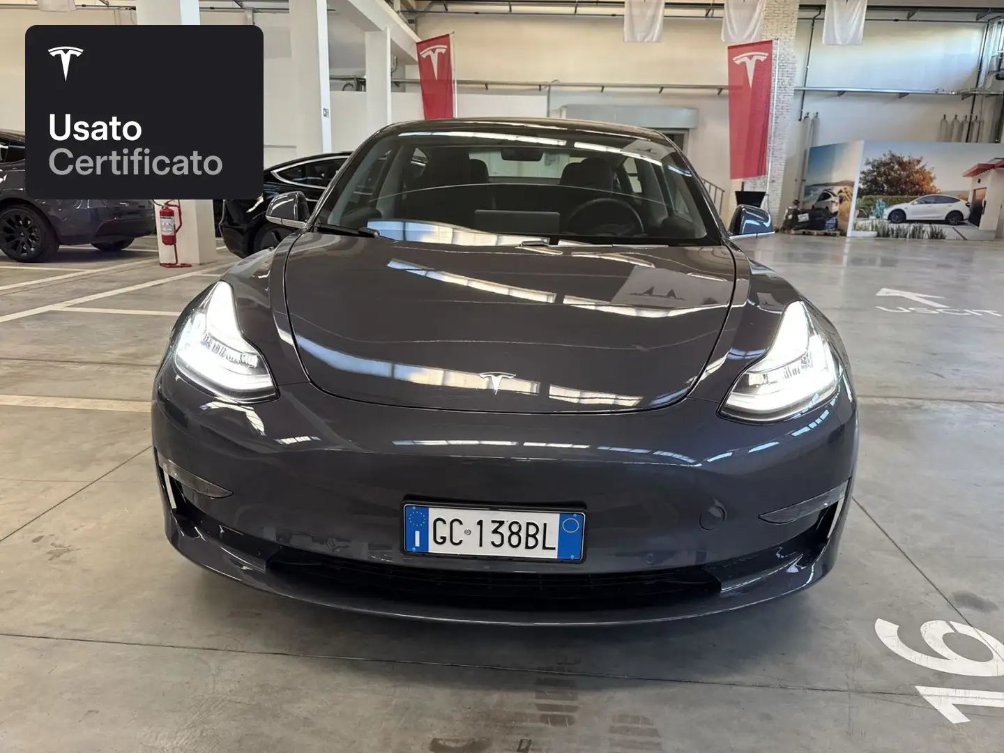 Tesla Model 3 Long Range AWD Argento - 2