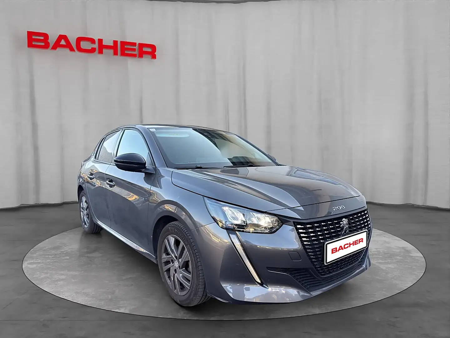 Peugeot 208 1.2 PureTech 75 Style (EURO 6d) Grau - 2