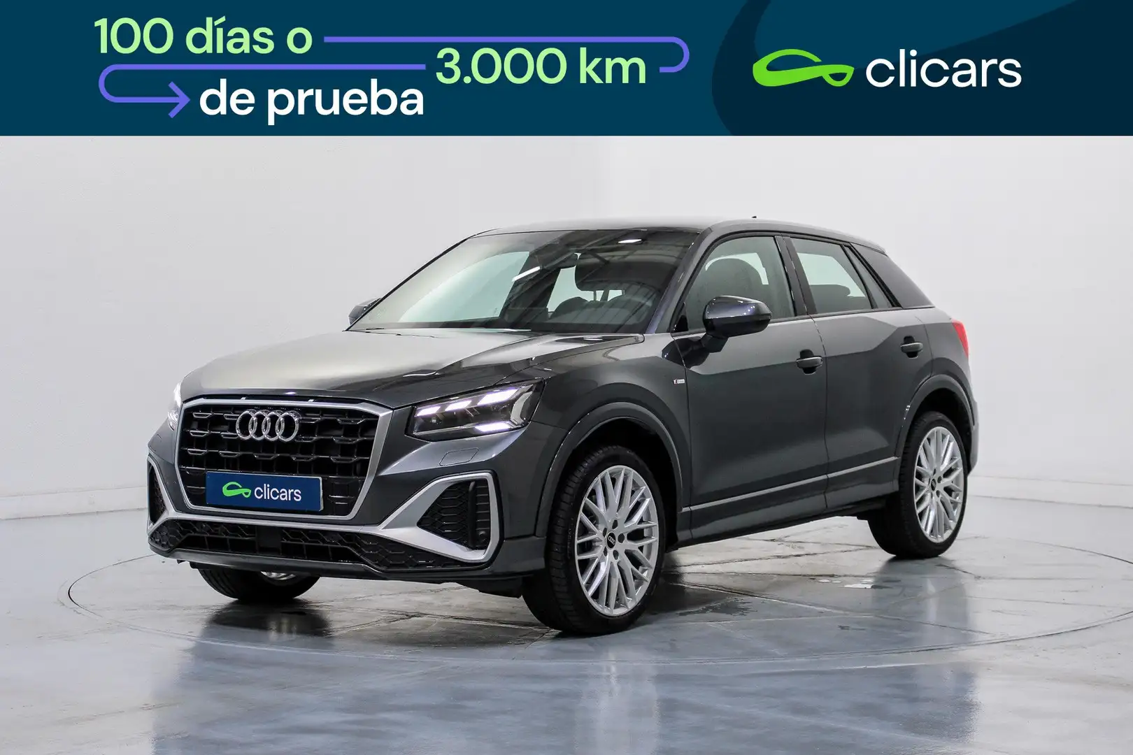 Audi Q2 30 TDI S line S tronic 85kW Gris - 1