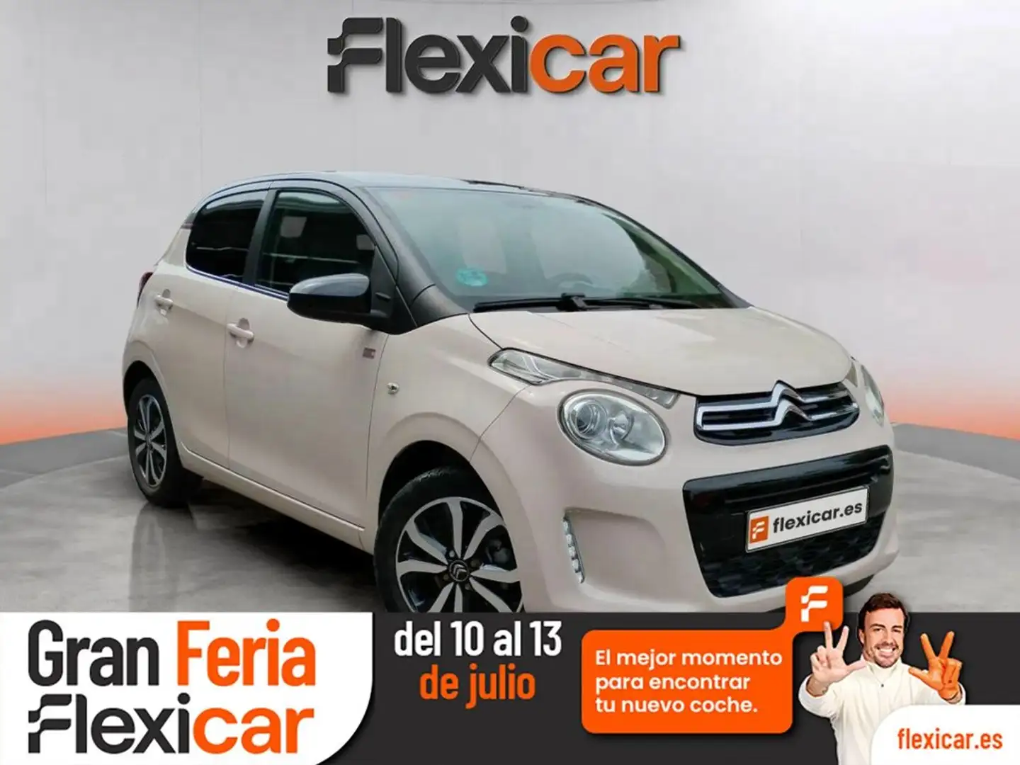 Citroen C1 1.0 VTi Airscape Shine 72 Marrón - 1