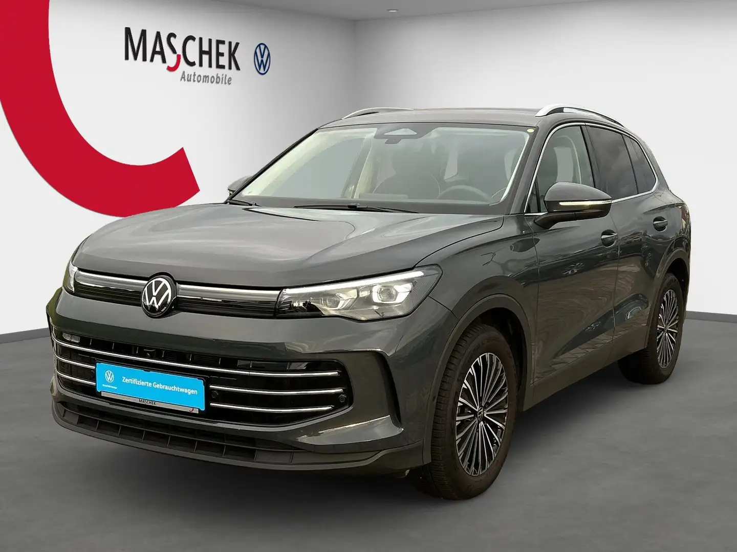 Volkswagen Tiguan Elegance 2.0 TDI DSG AHK 360° IQ-Light Navi Sitzh. Gris - 1