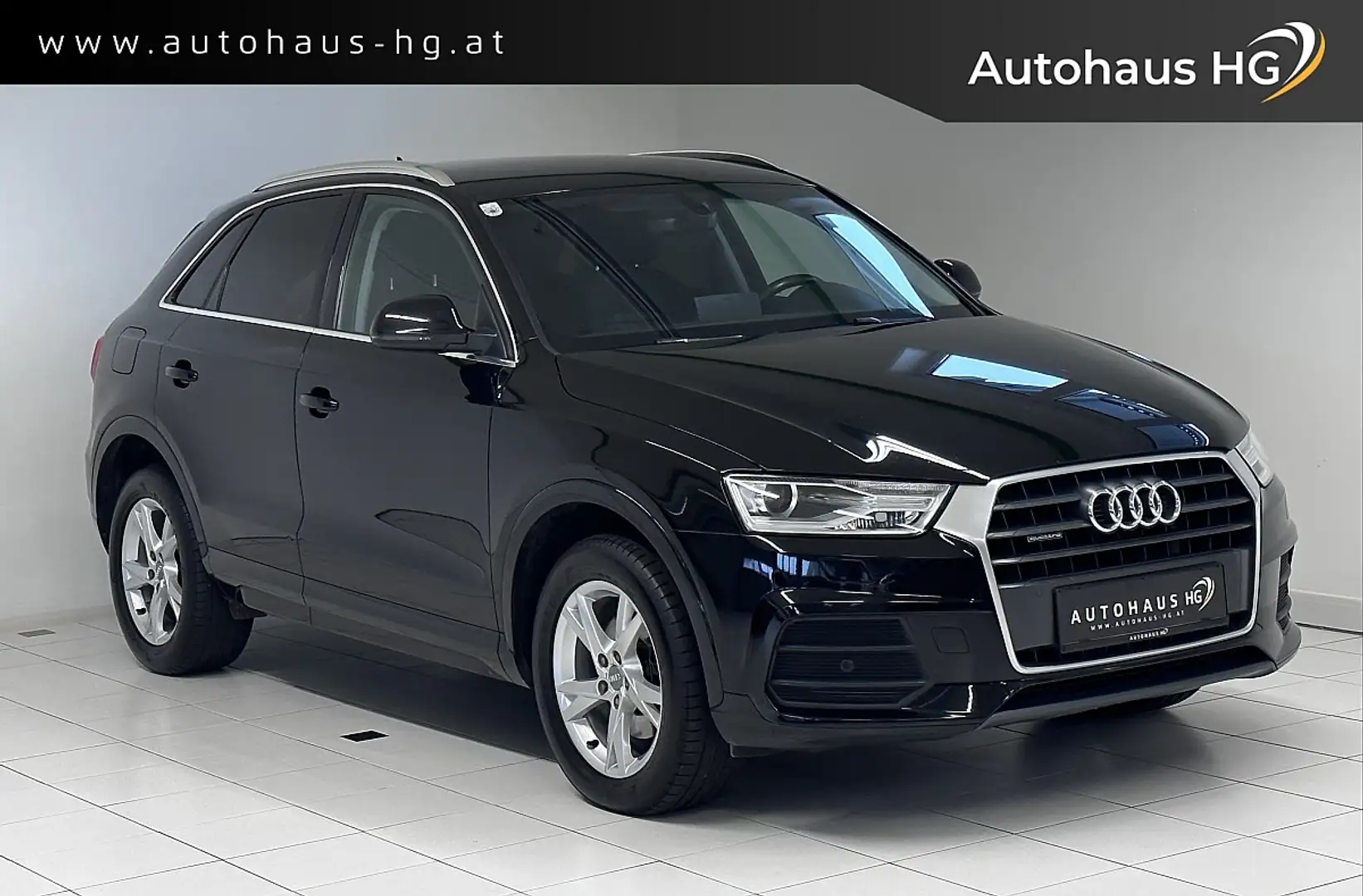 Audi Q3 2,0 TDI Sport quattro S-tronic*LED*SHZ*DRIVE-SE... Schwarz - 1