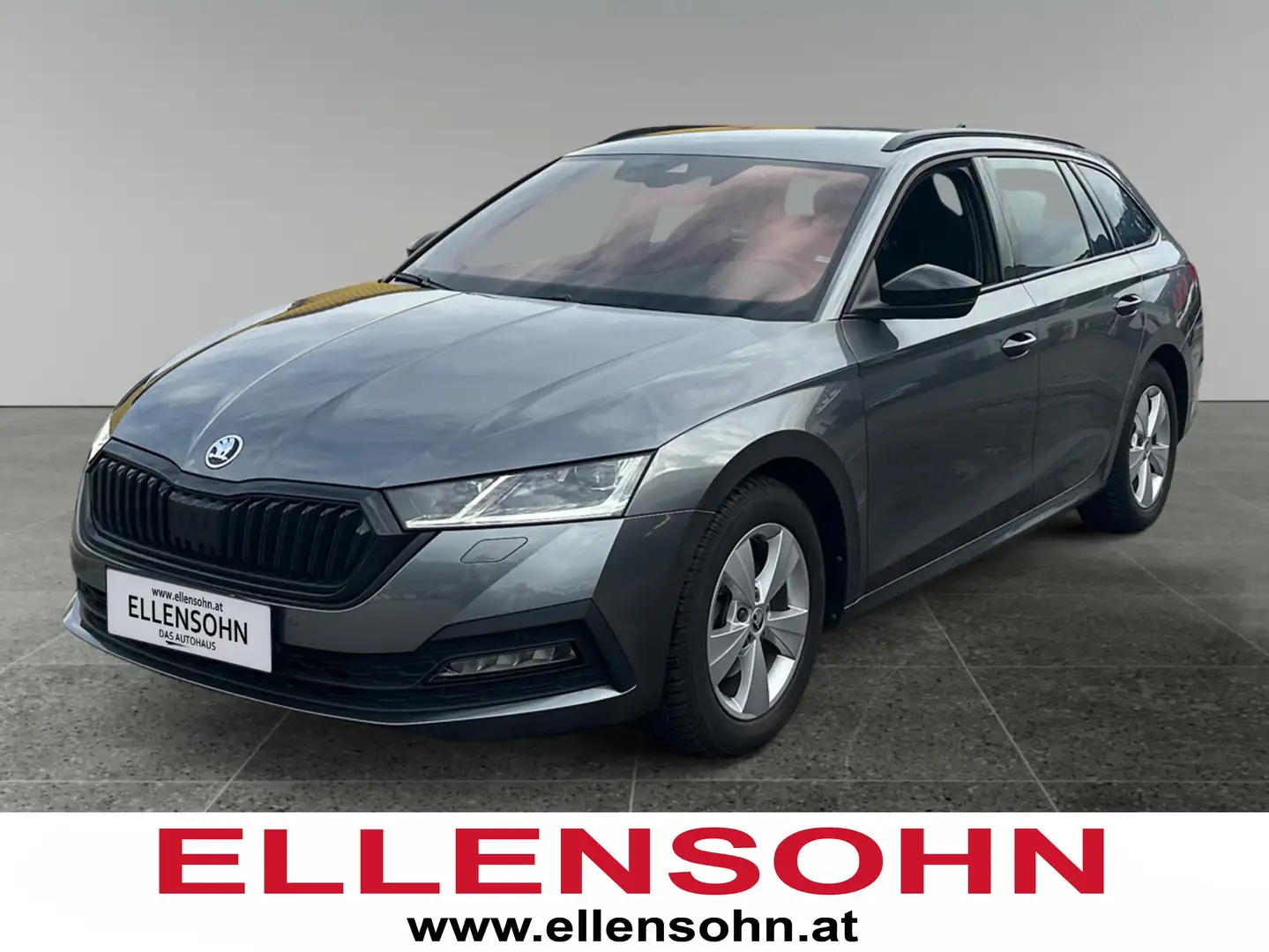 Skoda Octavia Combi 2,0 TDI Style inkl. Anhängekupplung und WR Grau - 1