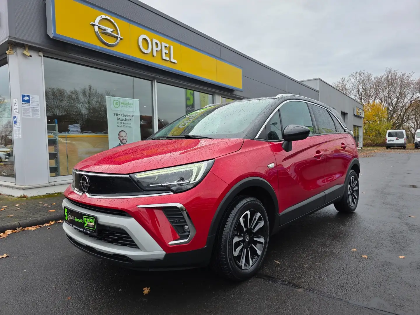 Opel Crossland 1.2 Turbo Elegance LED+SHZ+2xKlima+LM Rouge - 2