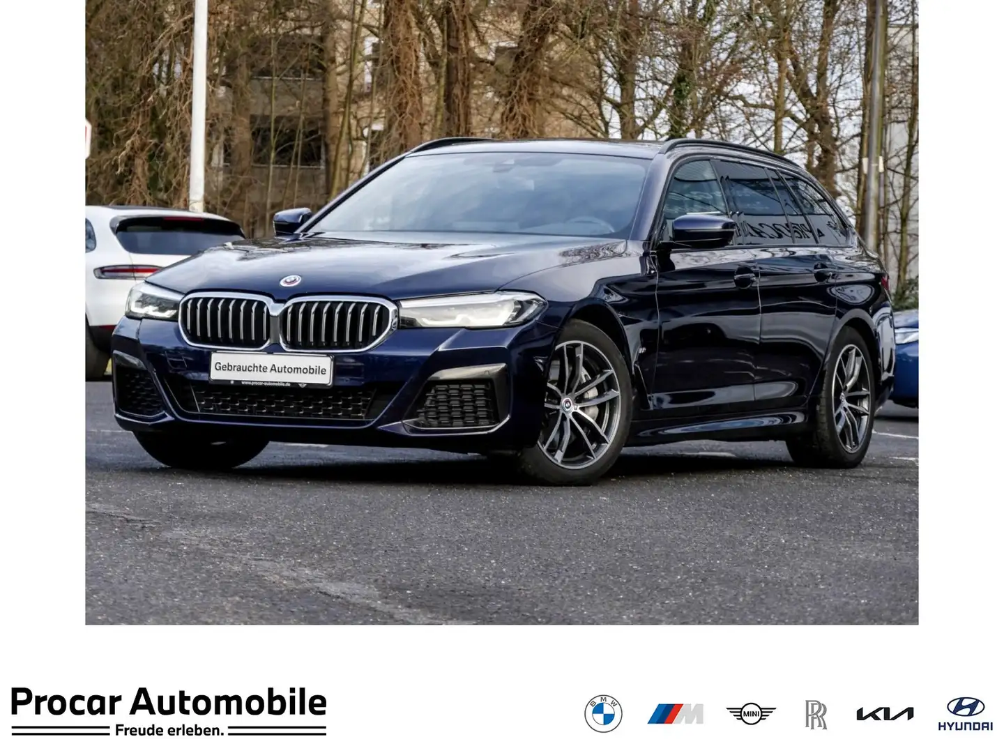 BMW 530 d xDrive M SPORT+PANO+AHK+DA+PA+HiFi Bleu - 1