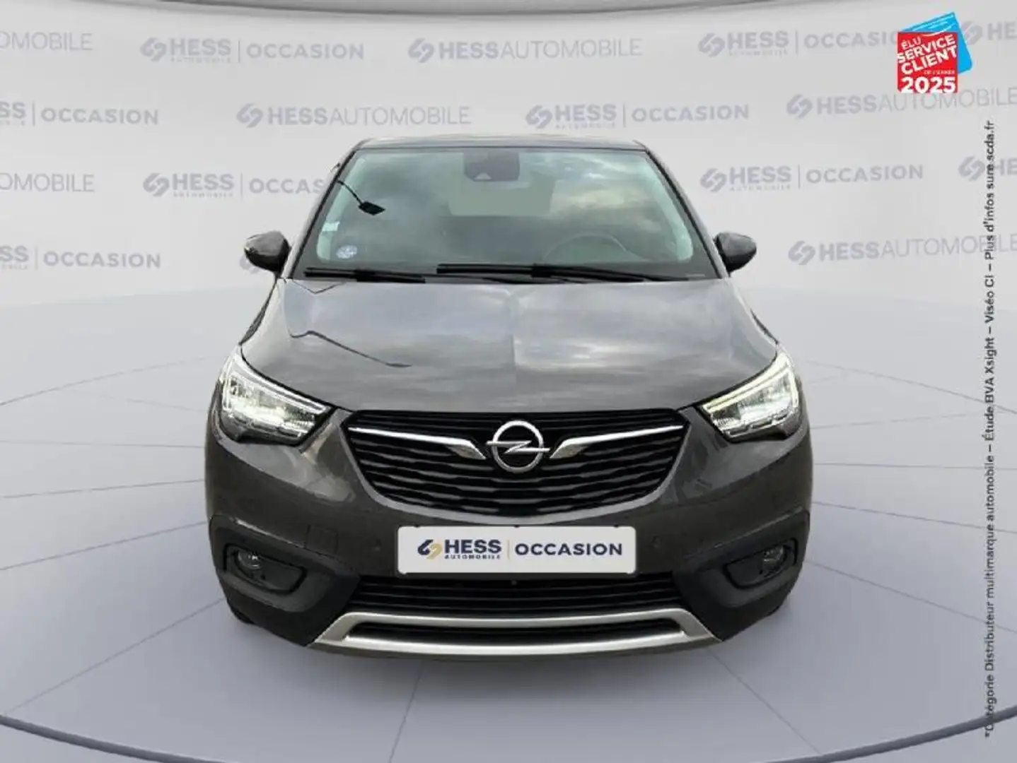 Opel Crossland X 1.2 Turbo 130ch Elegance BVA Euro 6d-T GPS Camera Gris - 2
