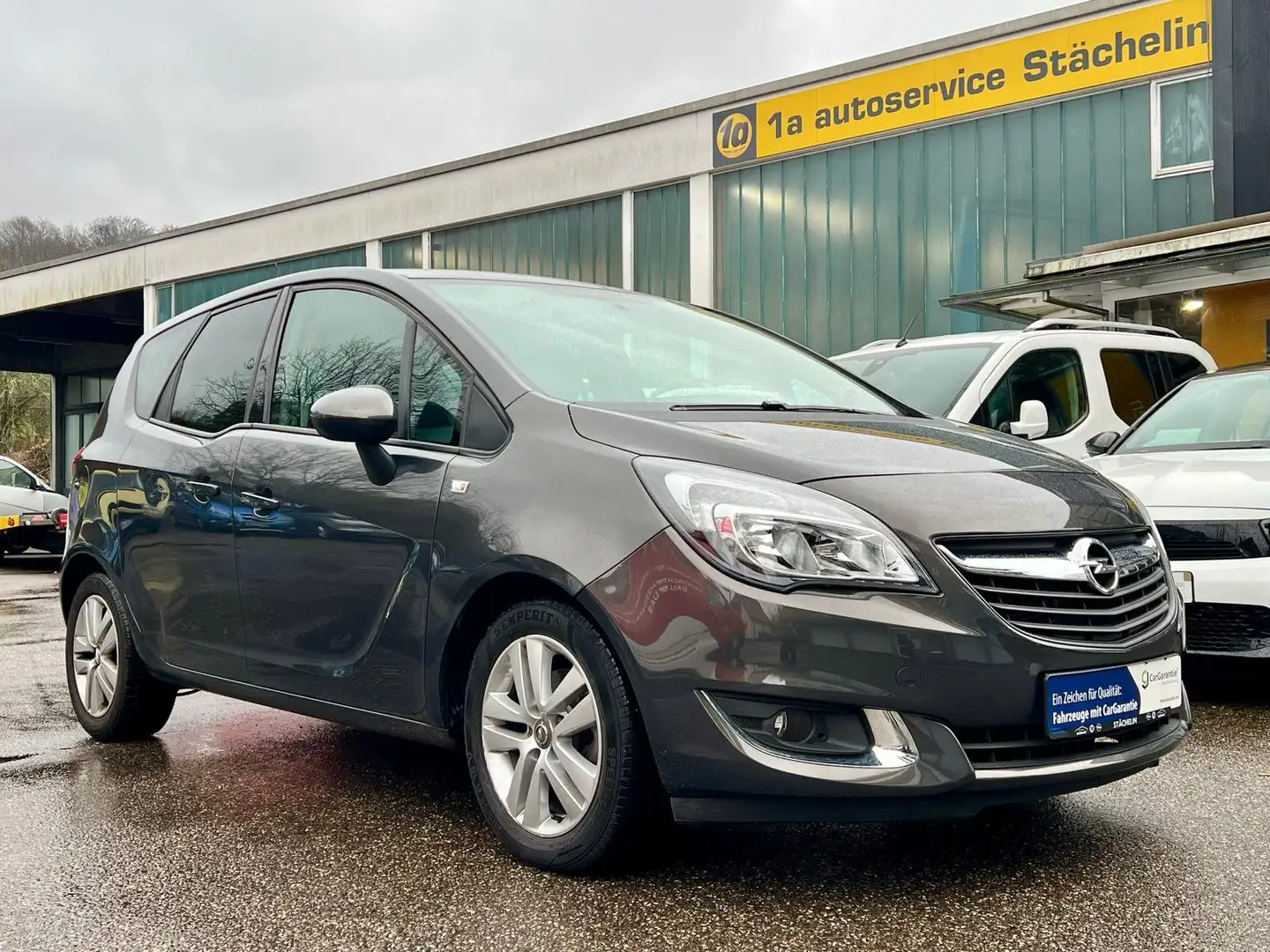 Opel Meriva B 1.4T Style,SHZ&LHZ,PDC,KLIMAAT,ALU,BT Grijs - 2