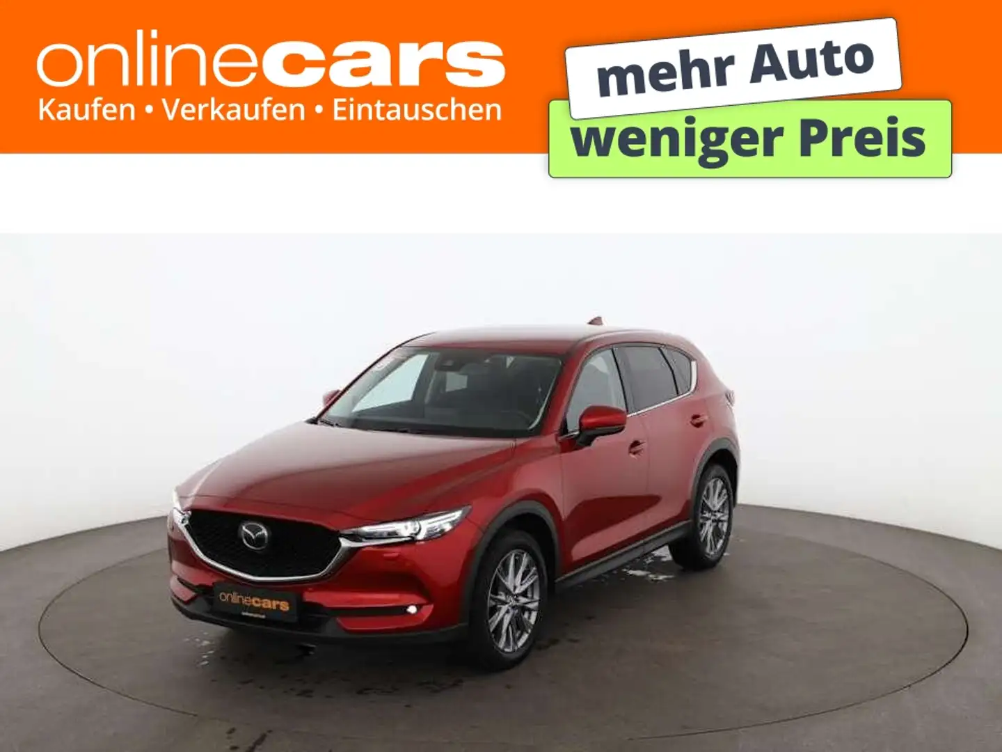Mazda CX-5 2.2 SKYACTIV-D Sports-Line Aut LED 360-CAM Rot - 1