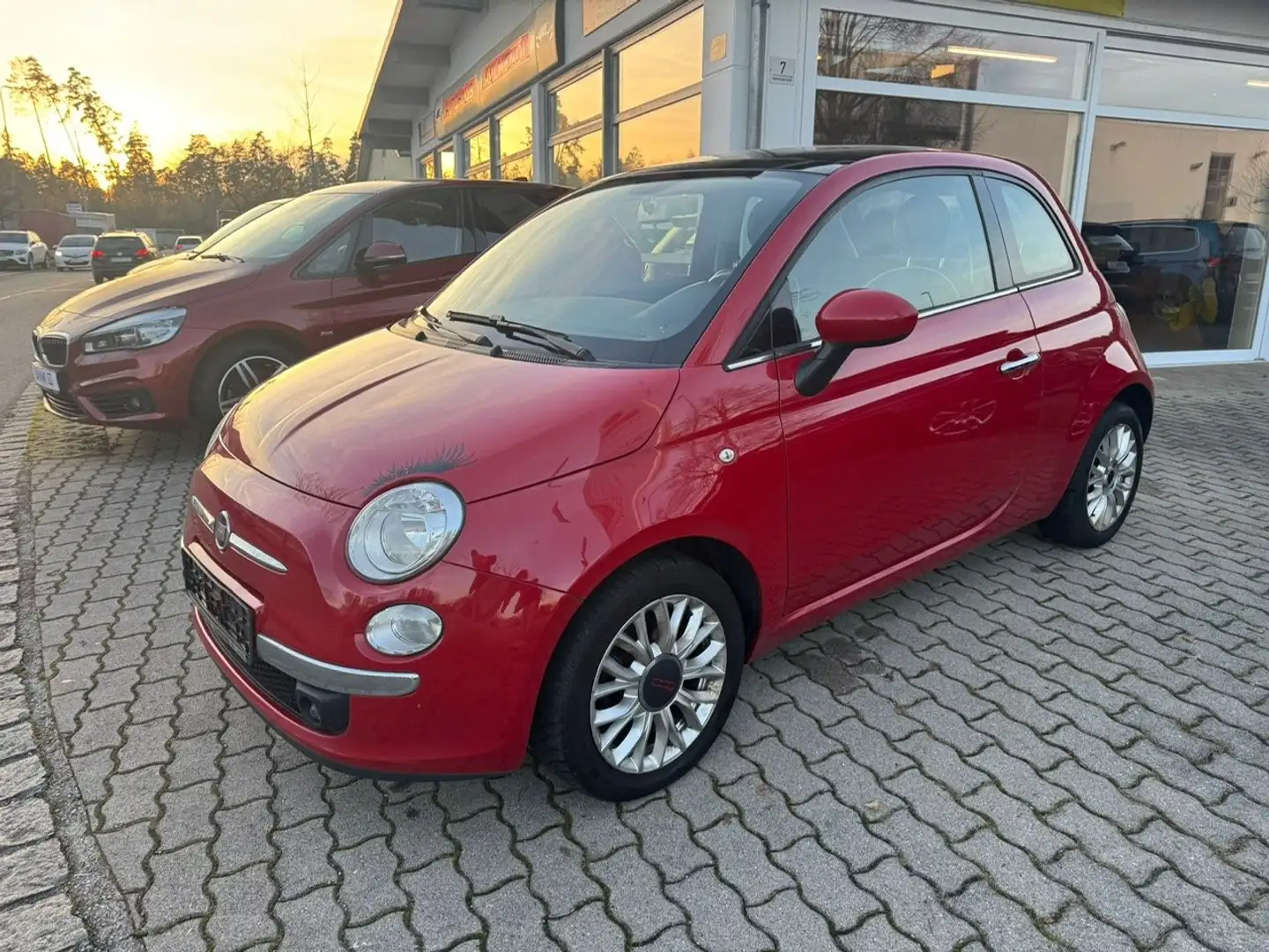 Fiat 500 Lounge - Klima - Rot - 1